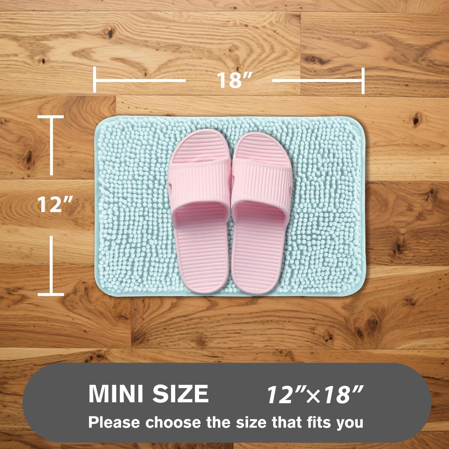 Alfombra de Baño PureSwan Aqua 30x45cm Antideslizante