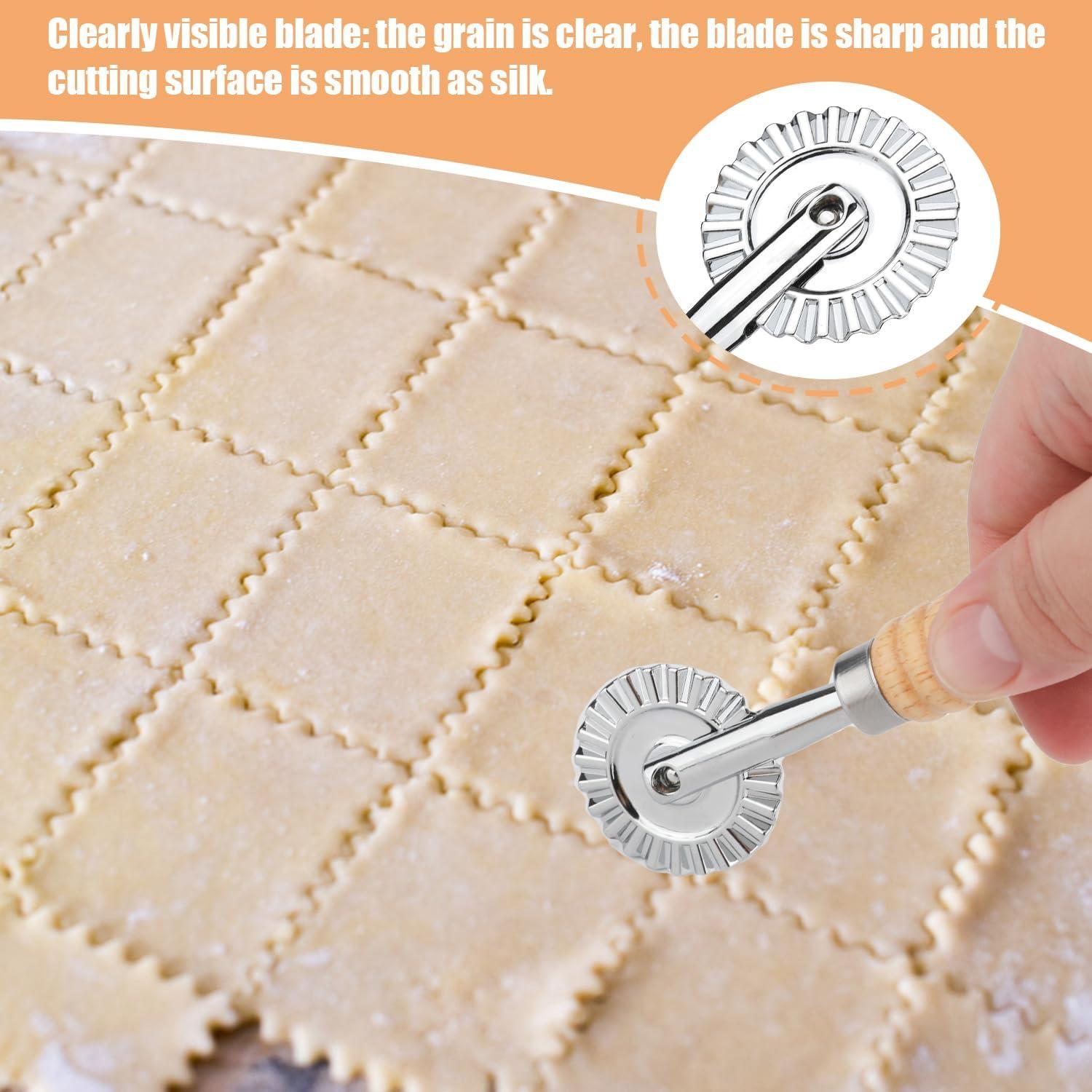 Rueda Cortadora de Masa PEUTIER 16cm Mango de Madera