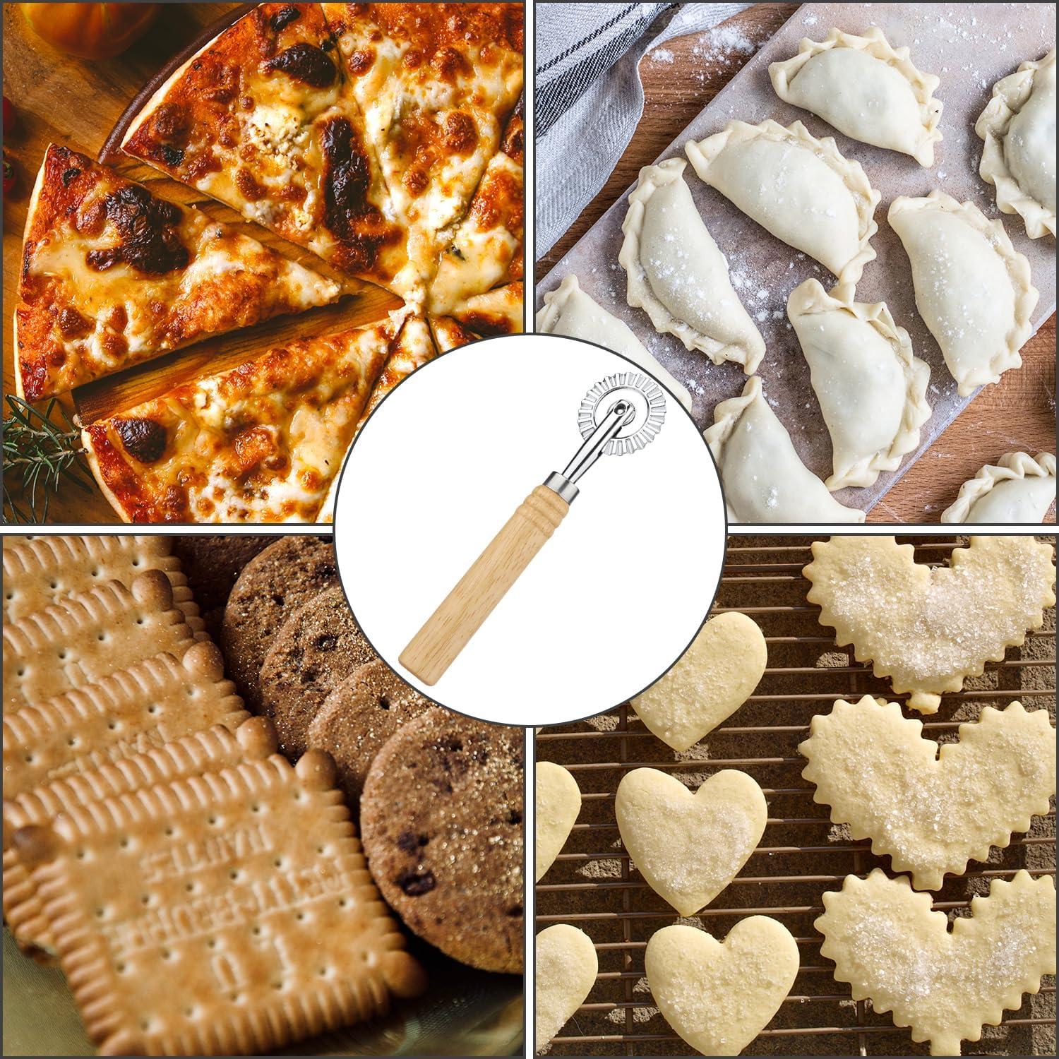 Rueda Cortadora de Masa PEUTIER 16cm Mango de Madera