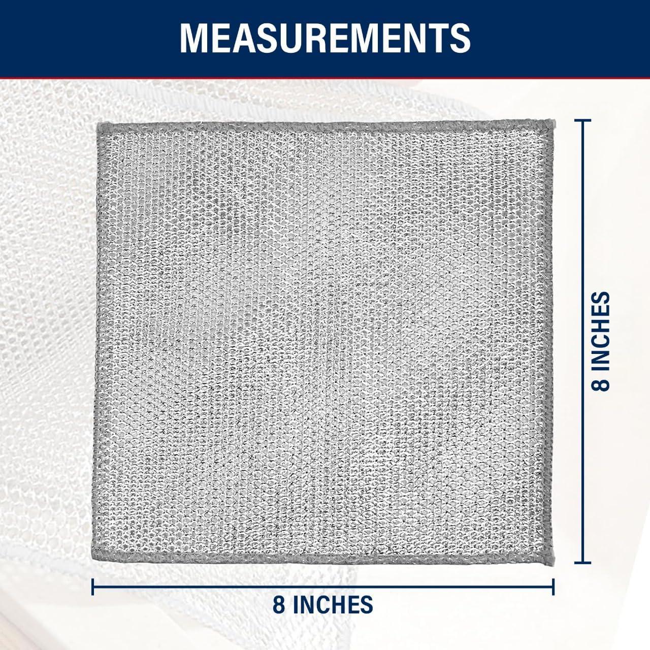 Paquete de 24 Paños de Limpieza de Alambre Whisper Linen