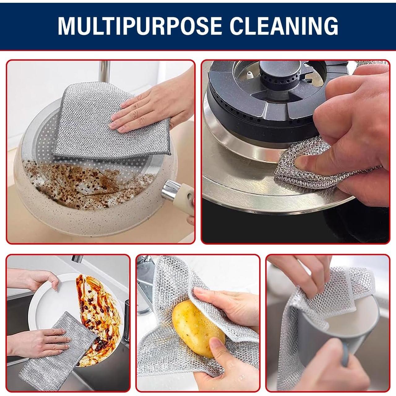 Paquete de 24 Paños de Limpieza de Alambre Whisper Linen