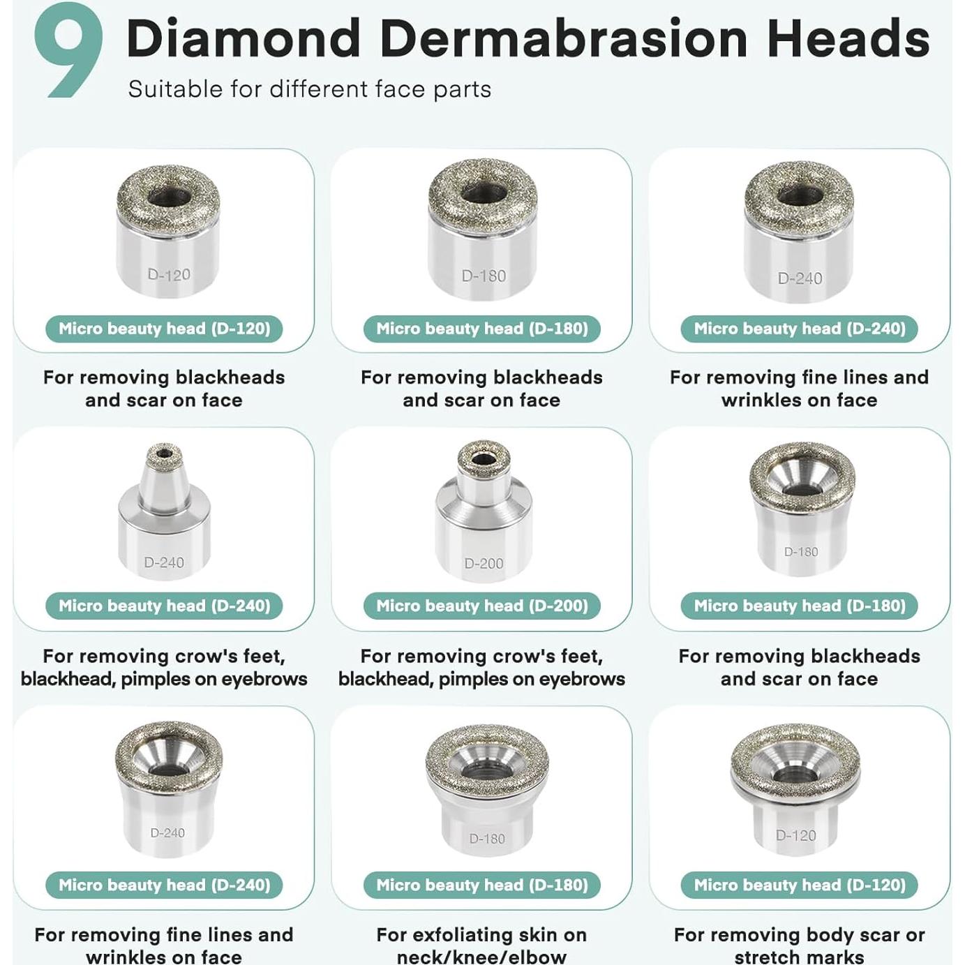 Máquina de Microdermoabrasión Yofuly 2 en 1 para Peeling Facial