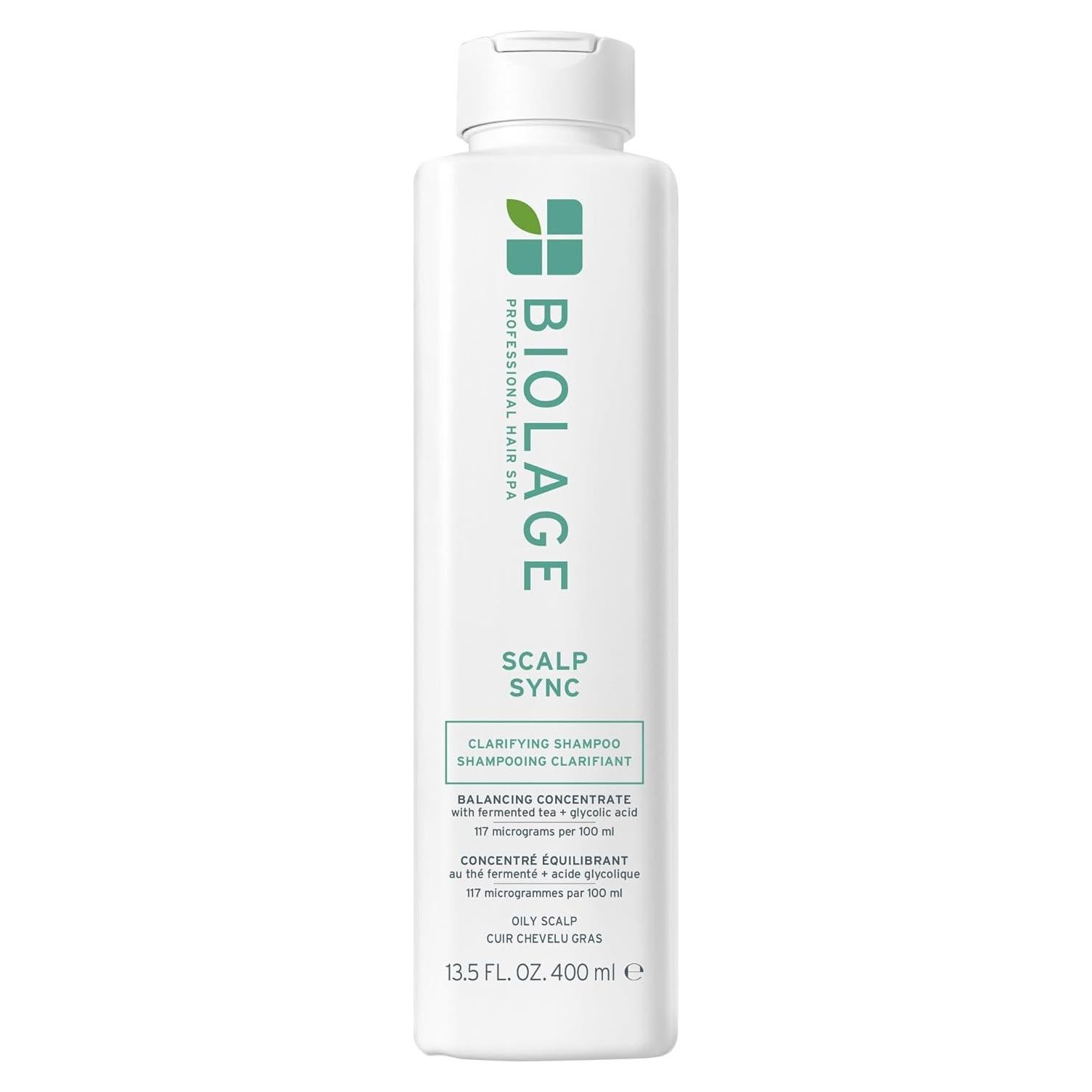 Champú Aclarador Biolage Scalp Sync 400 ml - Vegano y Sin Parabenos