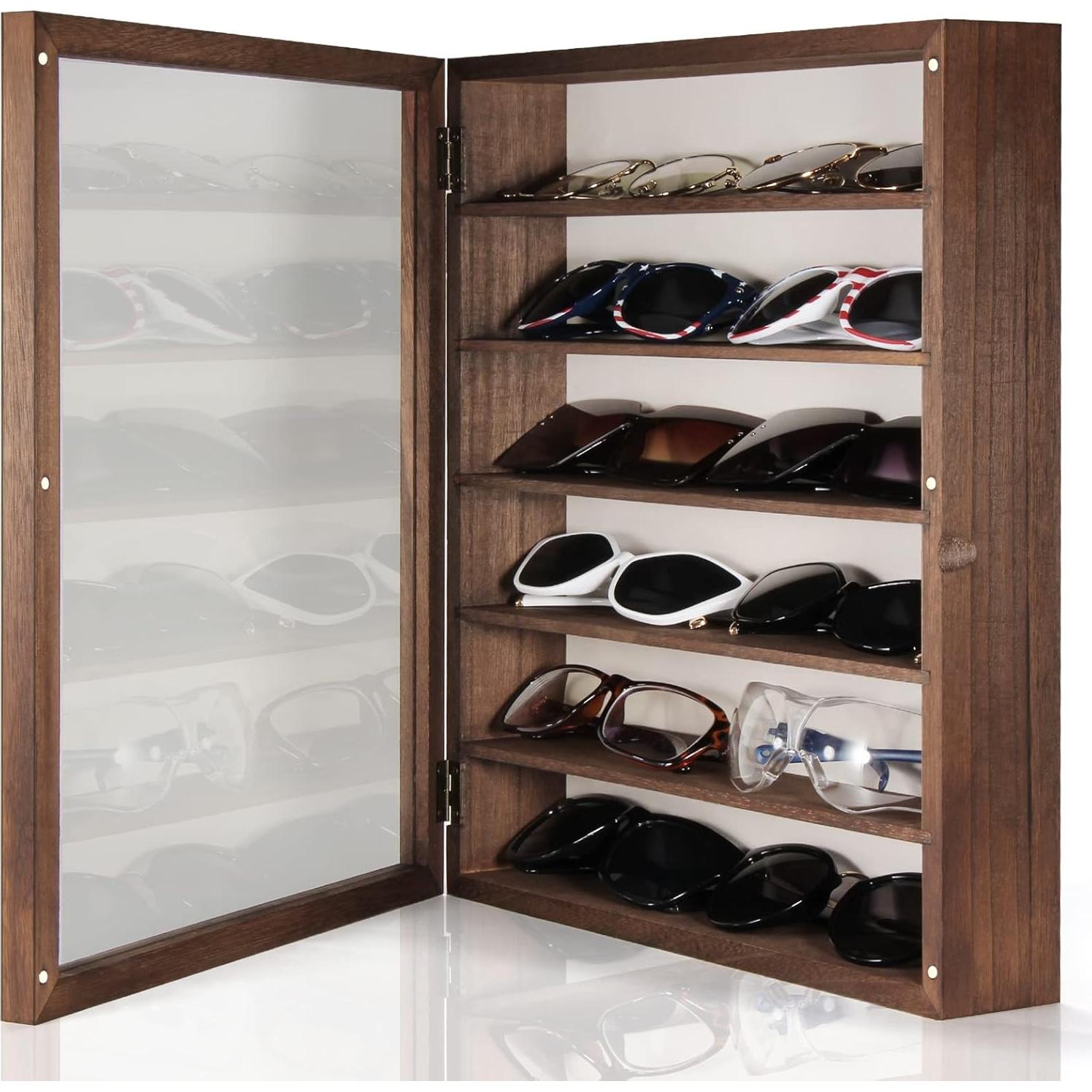 Organizador de Gafas de Sol TJ.MOREE Madera 39.6x33 cm