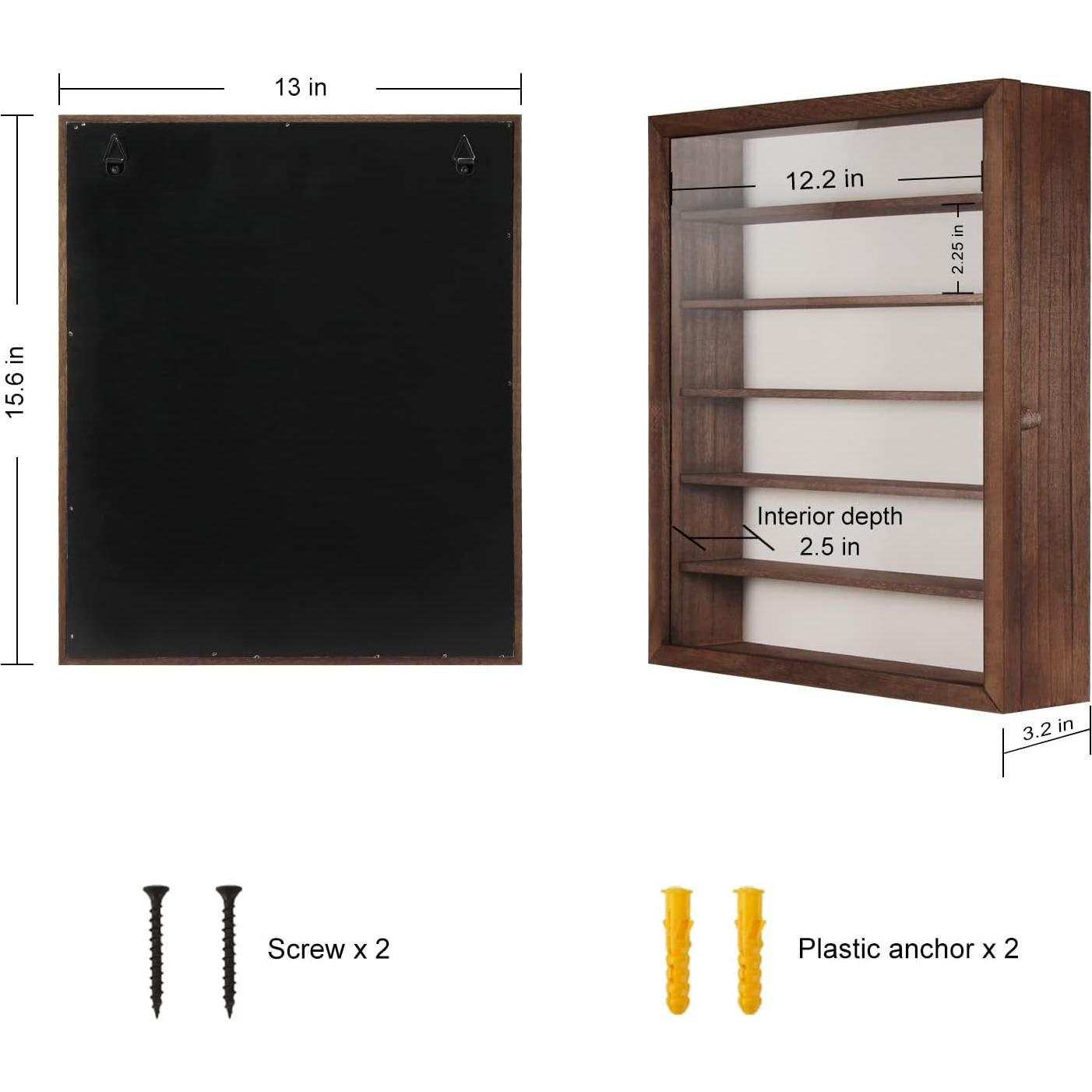 Organizador de Gafas de Sol TJ.MOREE Madera 39.6x33 cm