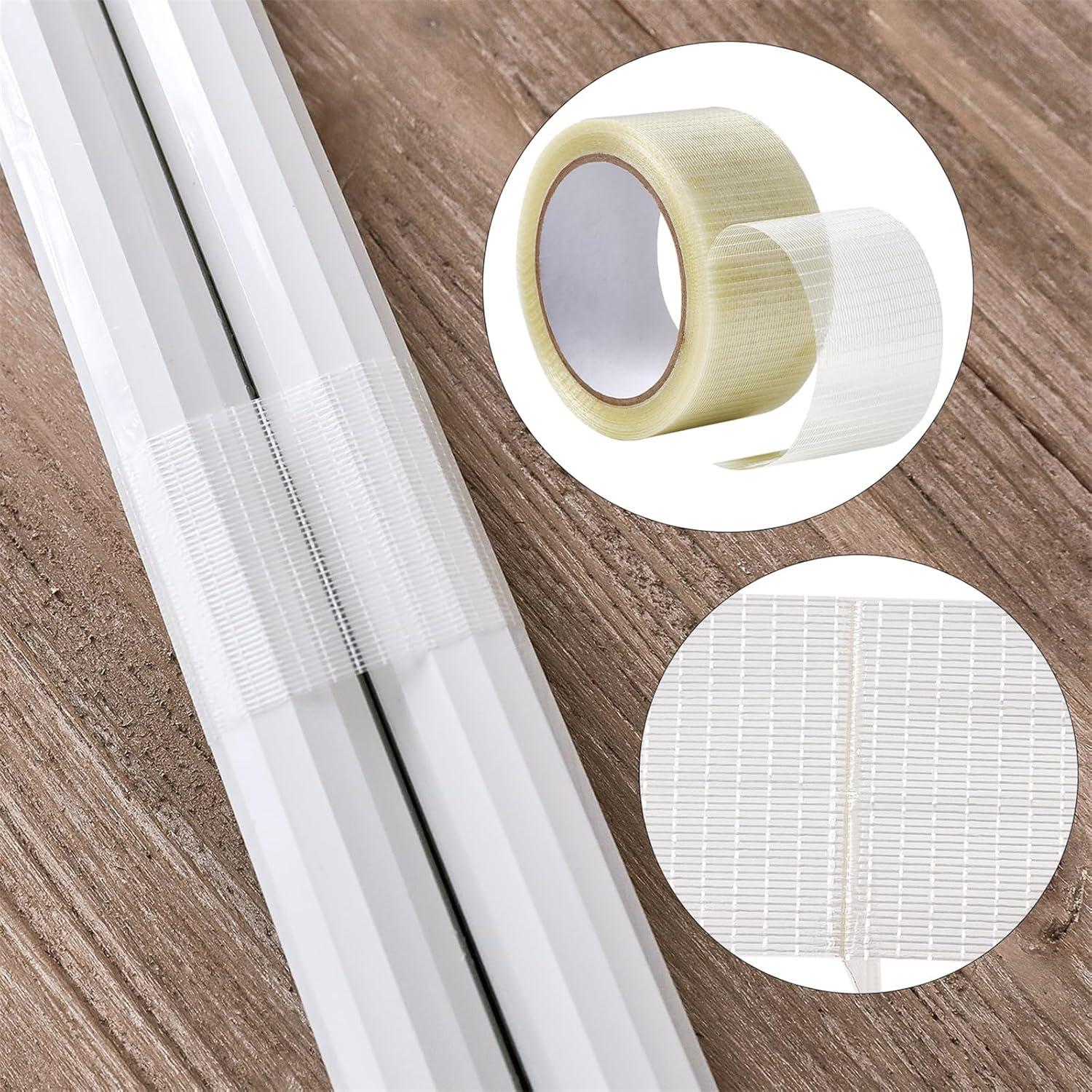 Cinta Adhesiva Semitransparente HSTECH 2.54 cm x 20 m Resistente