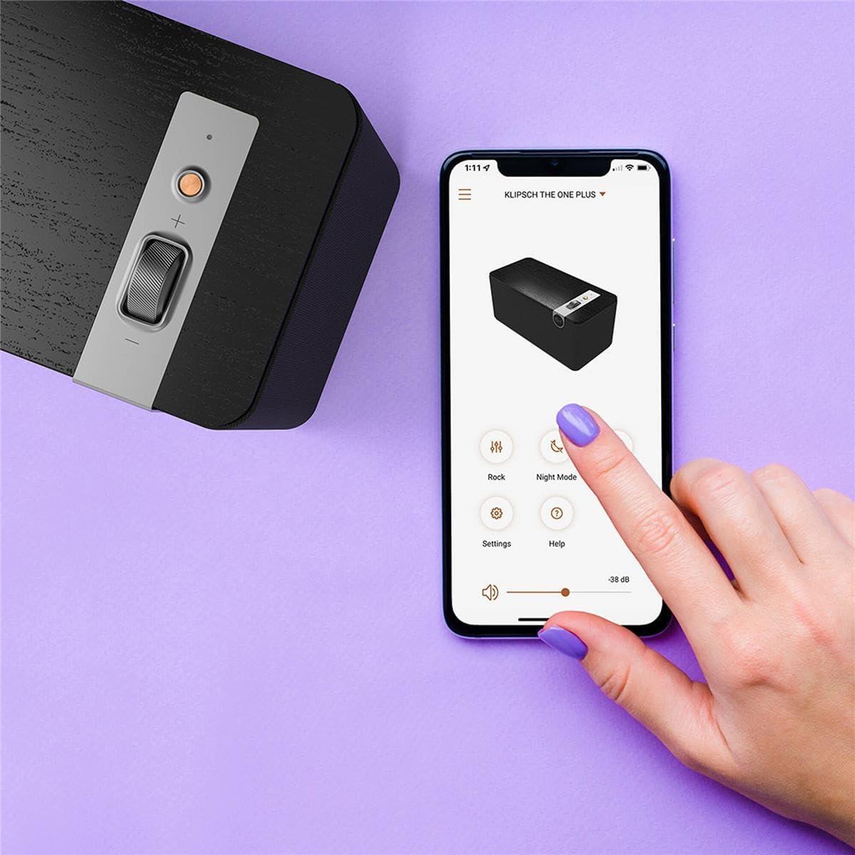 Altavoz Bluetooth Klipsch The One Plus 2.1, Negro Mate