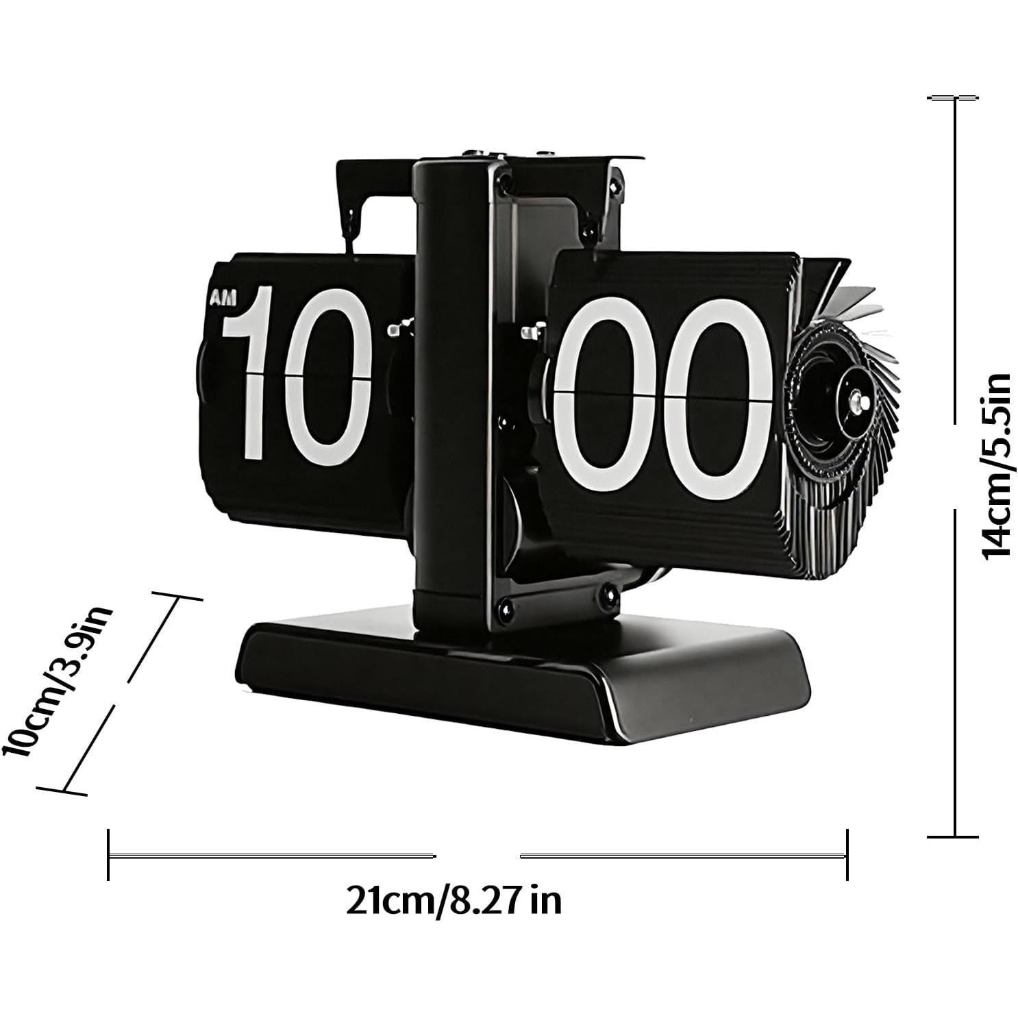 Reloj de Mesa Retro Phencaser Flip Digital 20.3x15.2cm