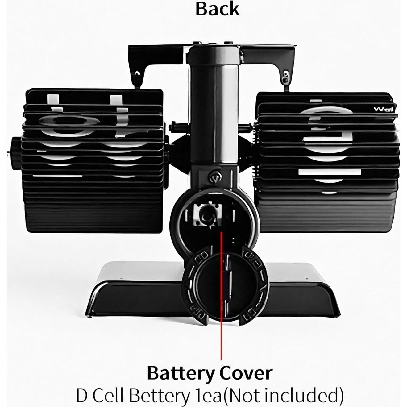 Reloj de Mesa Retro Phencaser Flip Digital 20.3x15.2cm