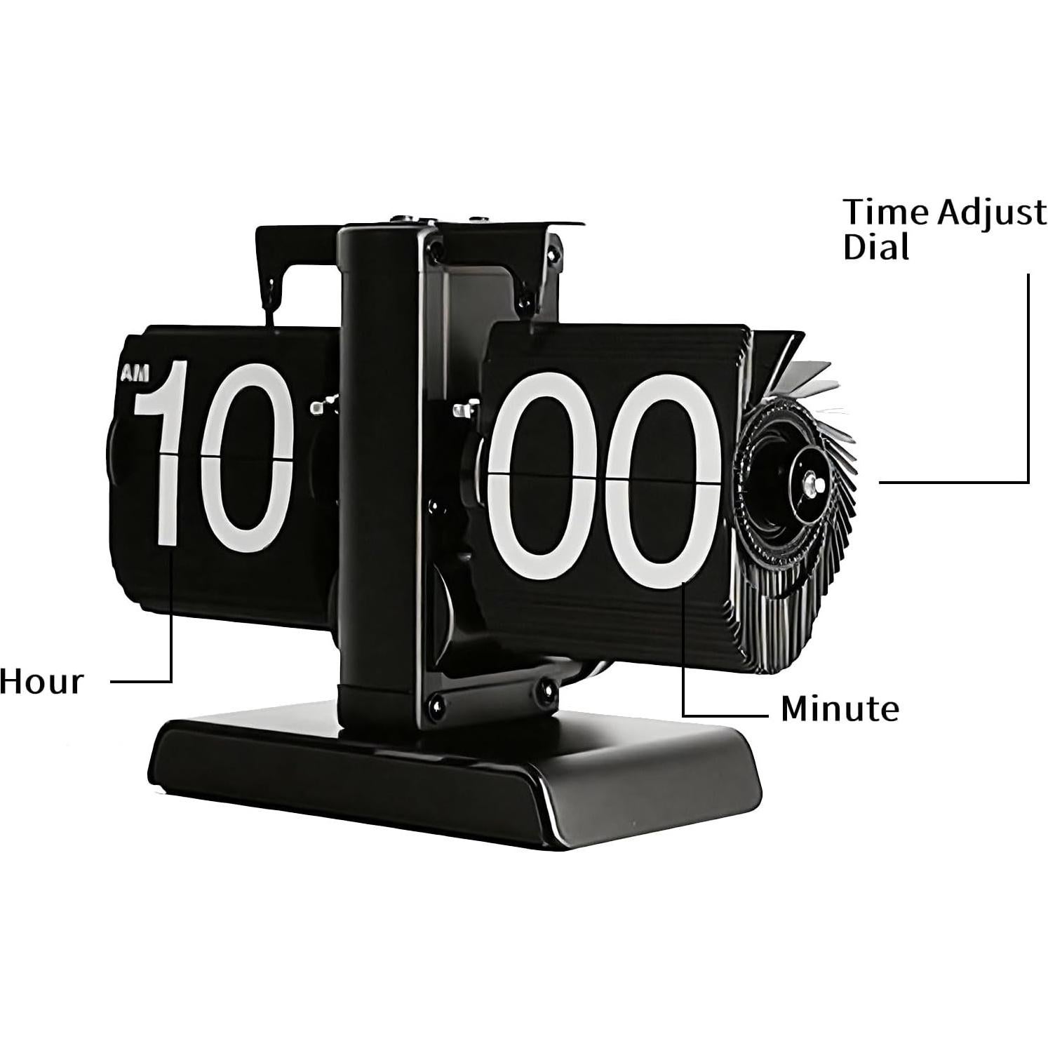Reloj de Mesa Retro Phencaser Flip Digital 20.3x15.2cm