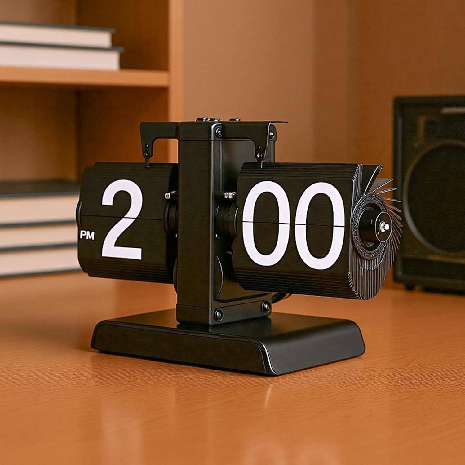 Reloj de Mesa Retro Phencaser Flip Digital 20.3x15.2cm