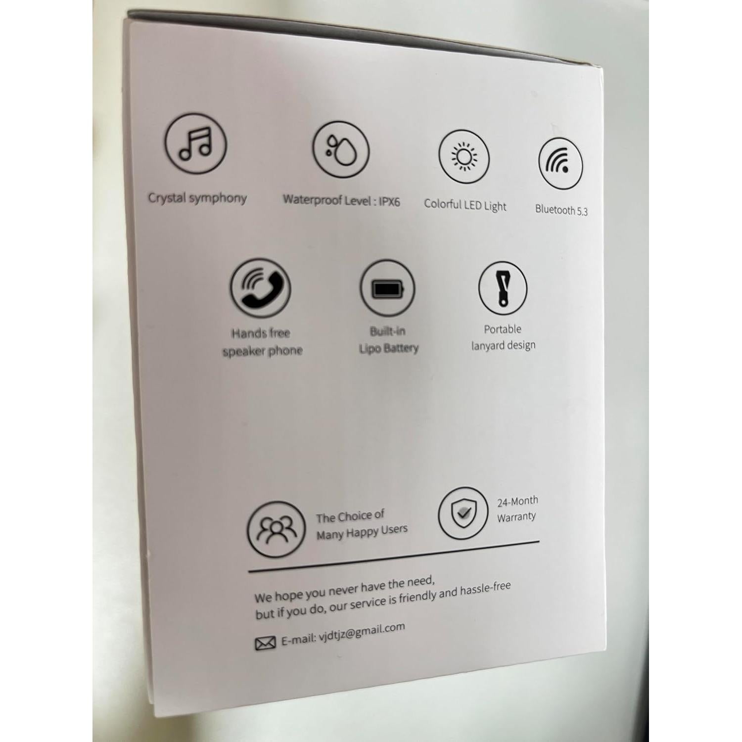 Altavoz Bluetooth Dyurwa A9 Portátil Impermeable 2200mAh Cian