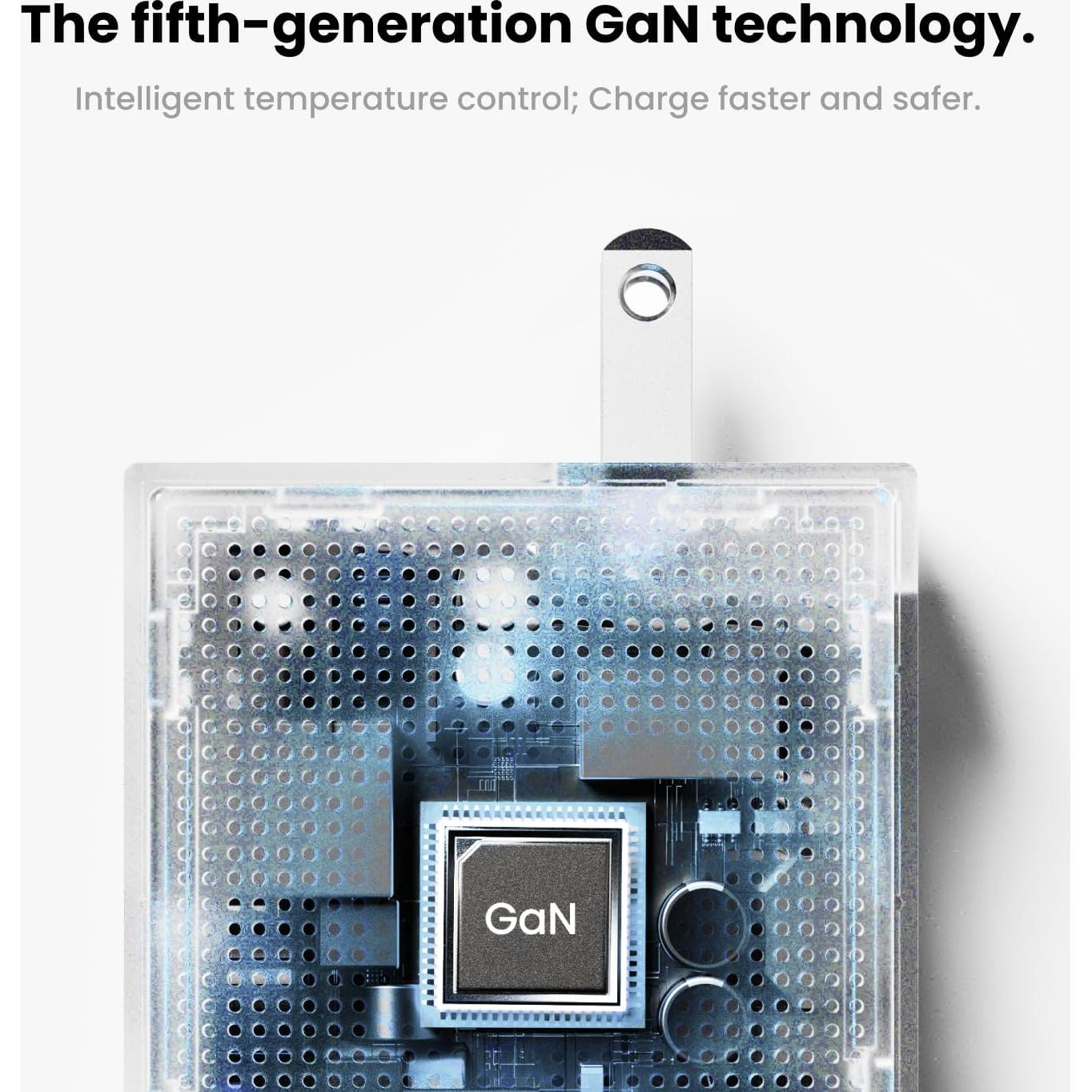 Cargador USB C Pixel 100W 4 Puertos Carga Rápida PD 3.0