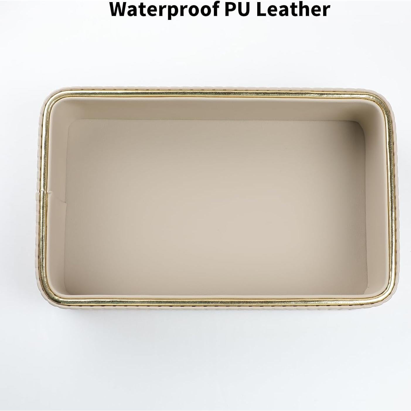 Bandeja Organizadora de Escritorio MEIBOOCH Beige 24.1x15.2 cm