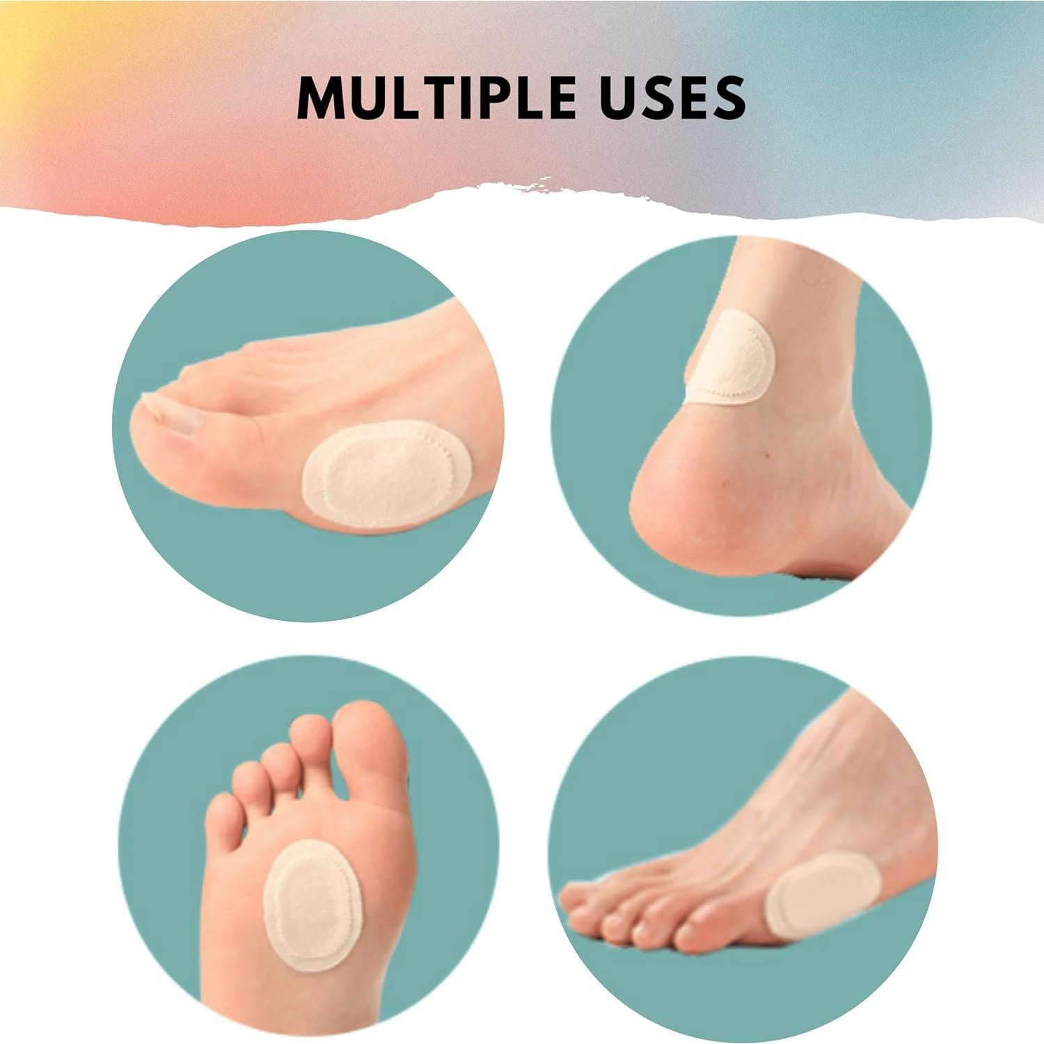 Almohadillas para Juanetes ToeTape - Paquete de 12 Unidades