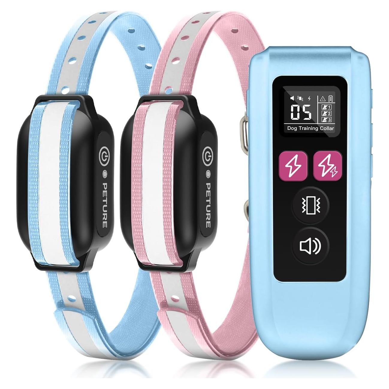 Collar de Entrenamiento Peture 4 en 1 para Perros 4.5-54.4 kg