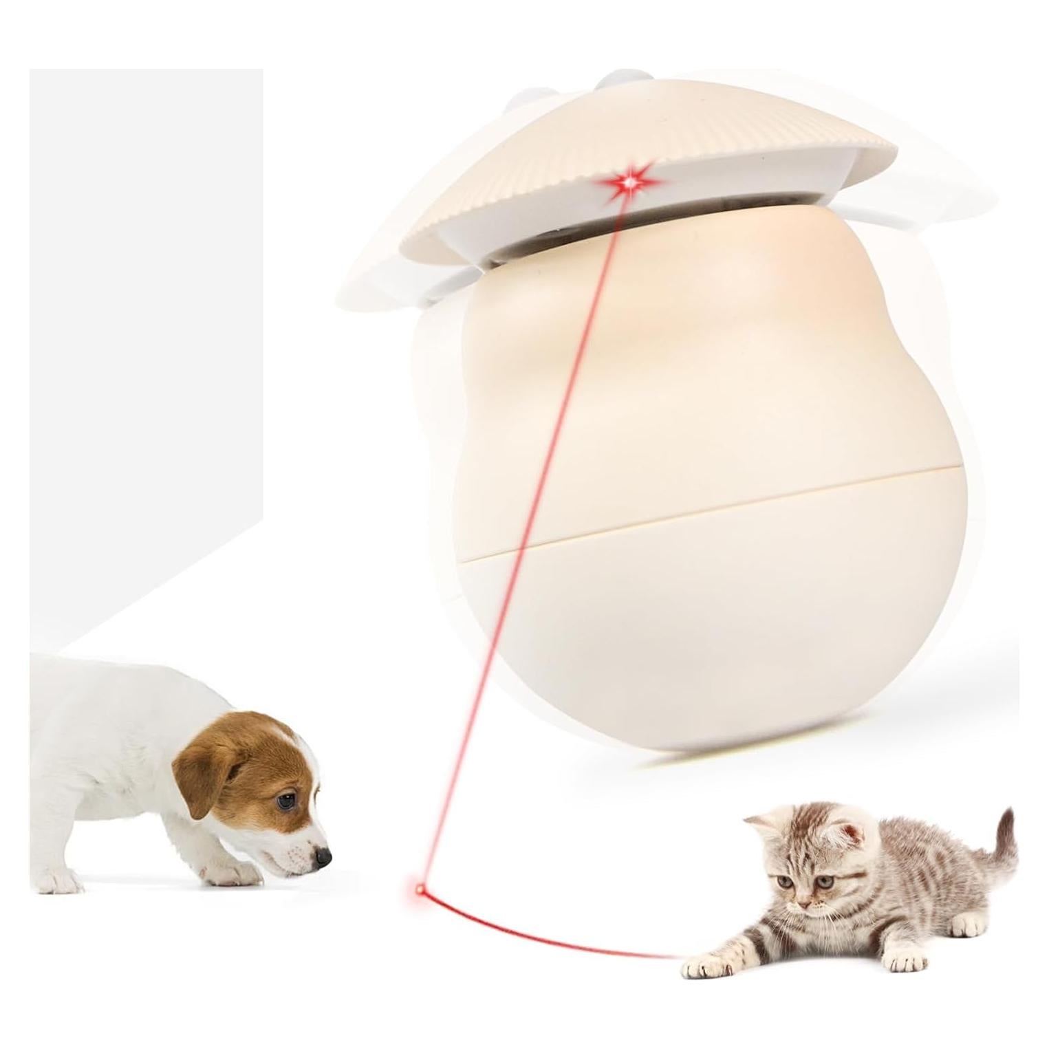 Juguete Interactivo para Gatos Deyyol con Láser 360°