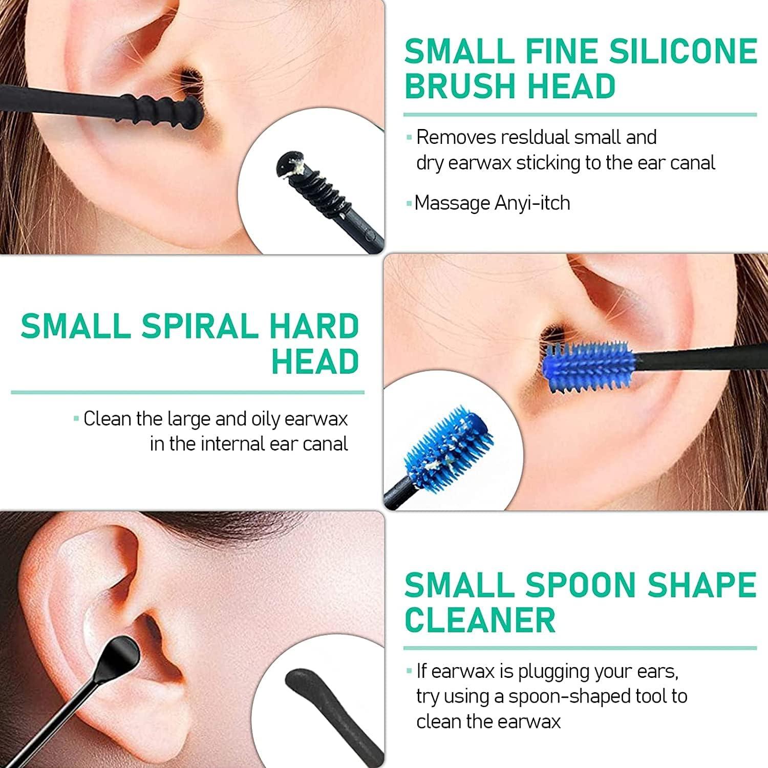 Limpiador de Oídos Eléctrico HIQUAY 2025, Succión 6 Niveles