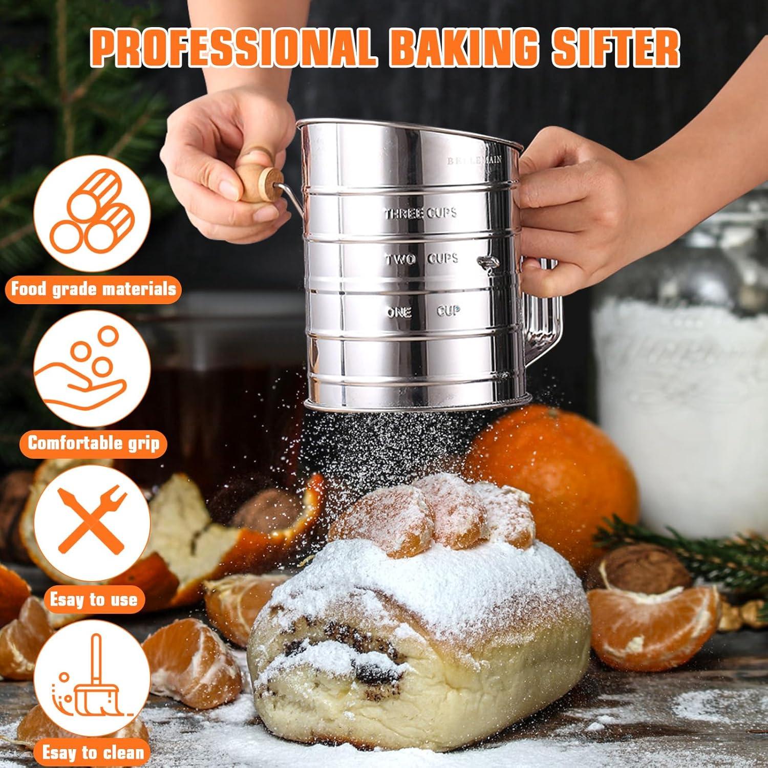 Juego de Cortadores de Galletas ATPWONZ 10 Piezas Acero Inoxidable