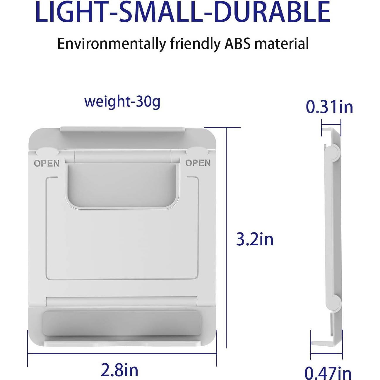 Soporte de Teléfono de Escritorio YENIE 4PACK Universal Ajustable