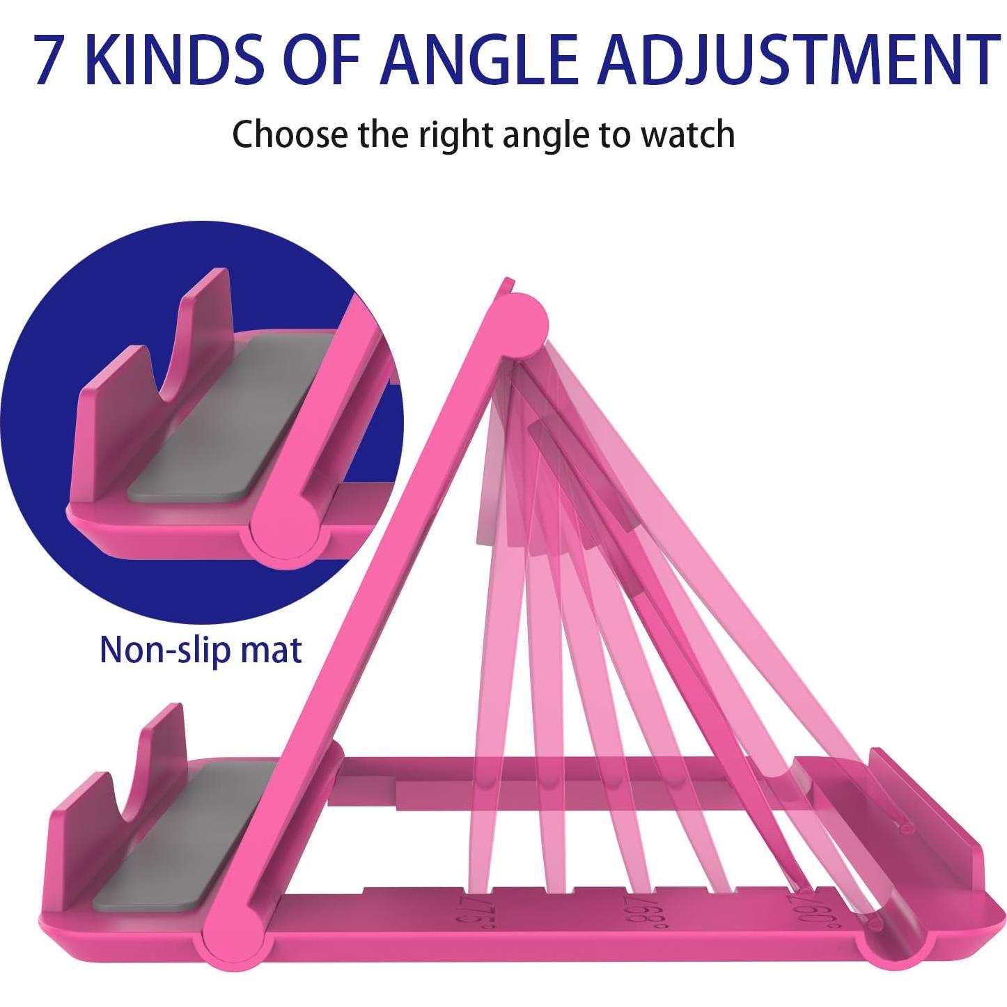 Soporte de Teléfono de Escritorio YENIE 4PACK Universal Ajustable