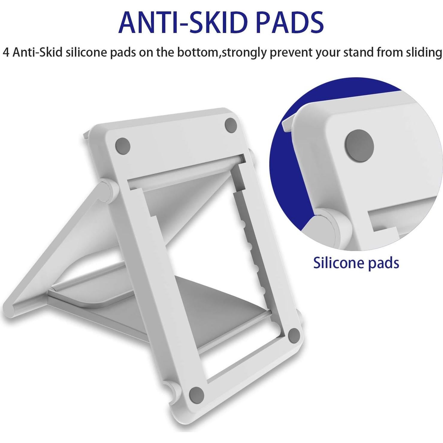 Soporte de Teléfono de Escritorio YENIE 4PACK Universal Ajustable