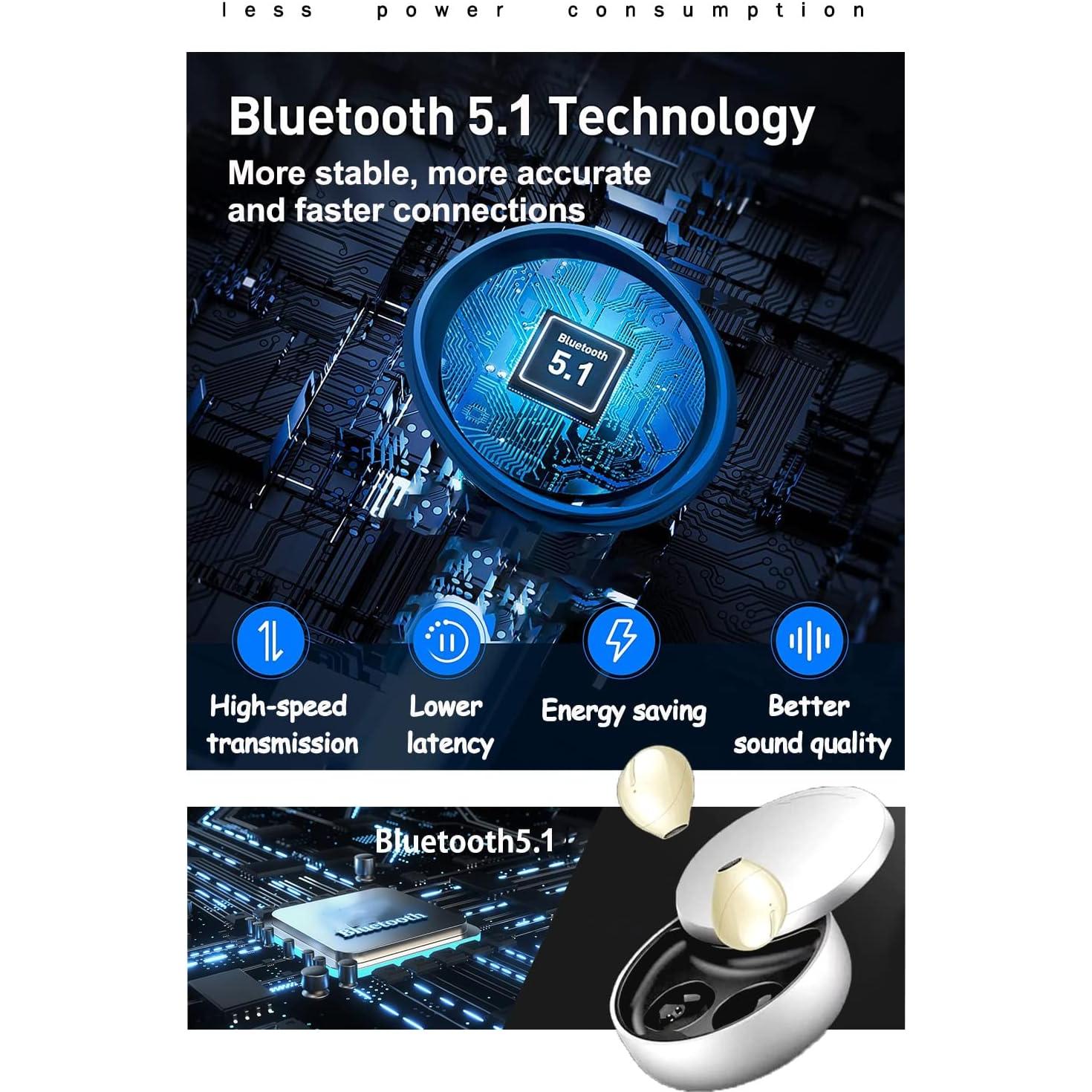 Auriculares Inalámbricos Bluetooth SZHTFX Mini 4h Batería