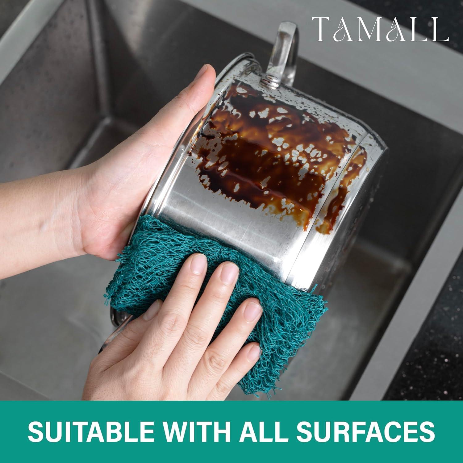 Paños de Lavado de Platos TAMALL - 3 Almohadillas Inodoras