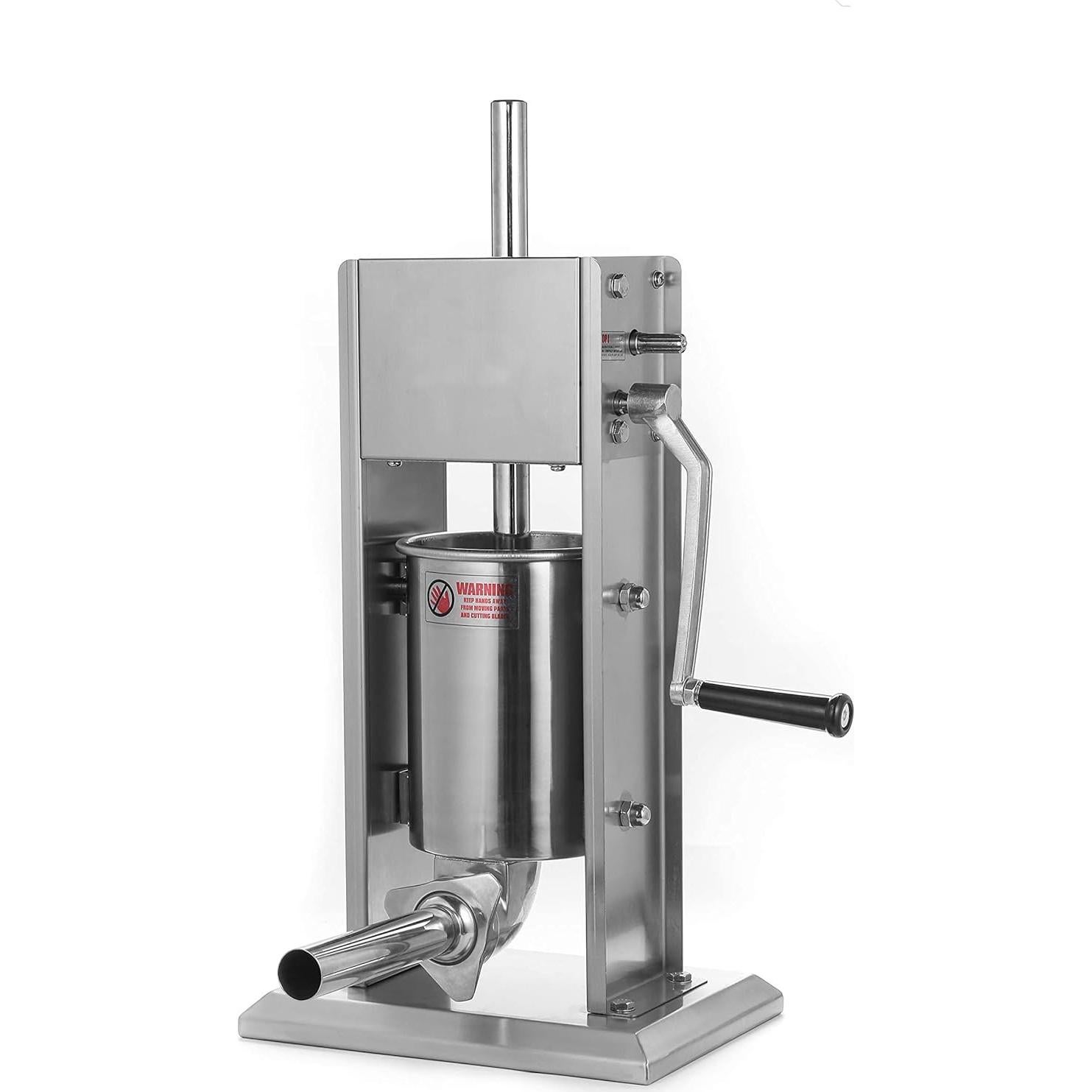 Rellenador de Salchichas Hakka de Acero Inoxidable 3L Doble Velocidad