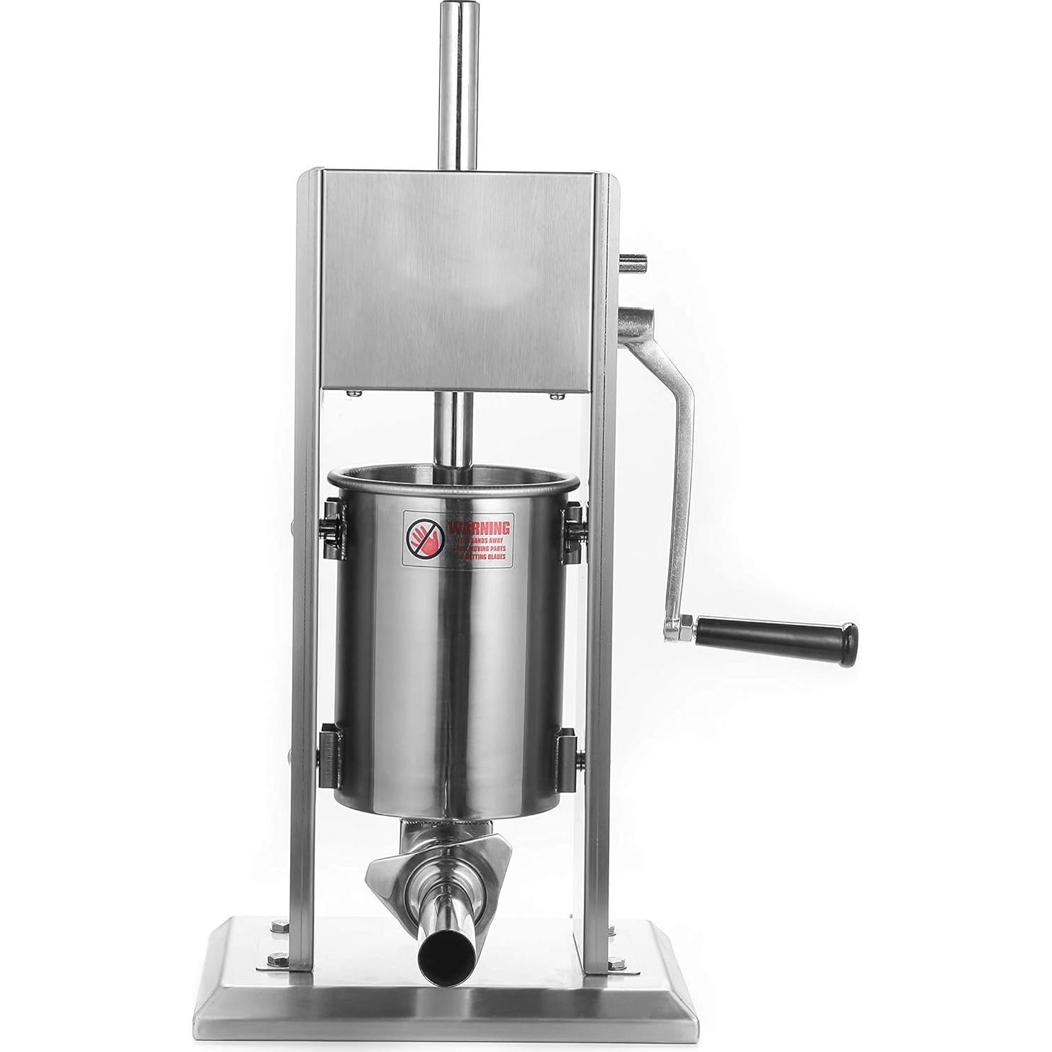 Rellenador de Salchichas Hakka de Acero Inoxidable 3L Doble Velocidad