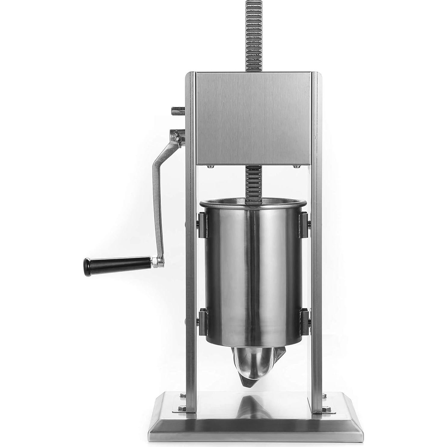 Rellenador de Salchichas Hakka de Acero Inoxidable 3L Doble Velocidad