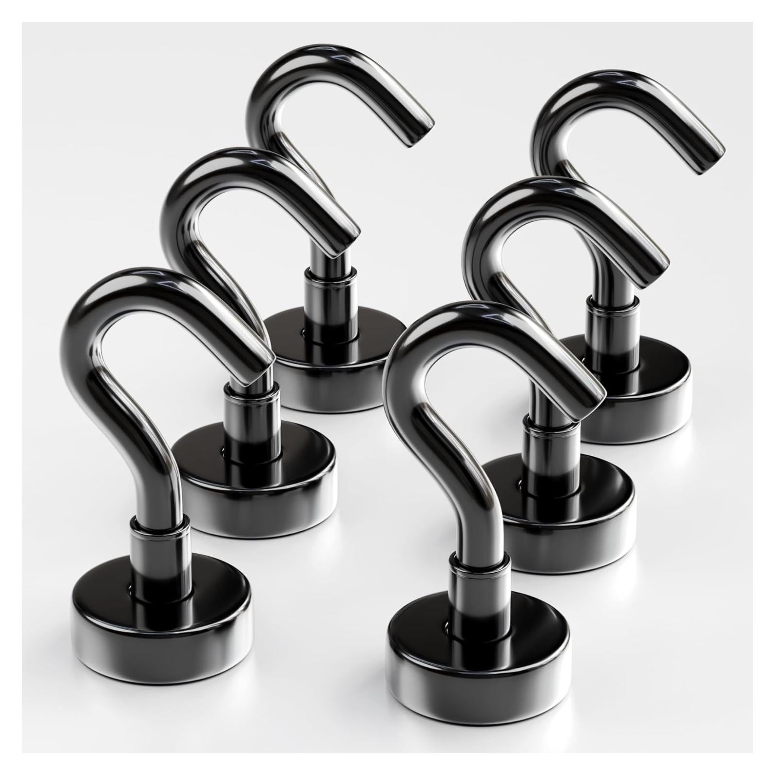 Ganchos Magnéticos X-bet MAGNET 6 Pcs 10.89 kg Negro