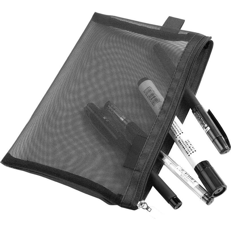 Juego de 6 Bolsas Cosméticas Transparentes Topfinder - Estuche de Maquillaje y Aseo