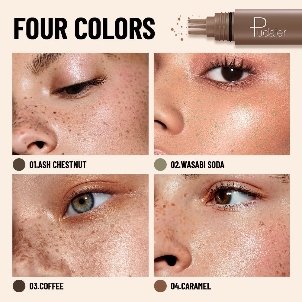 Bolígrafo Sello de Pecas Falsas Beauty Glazed 03 Café