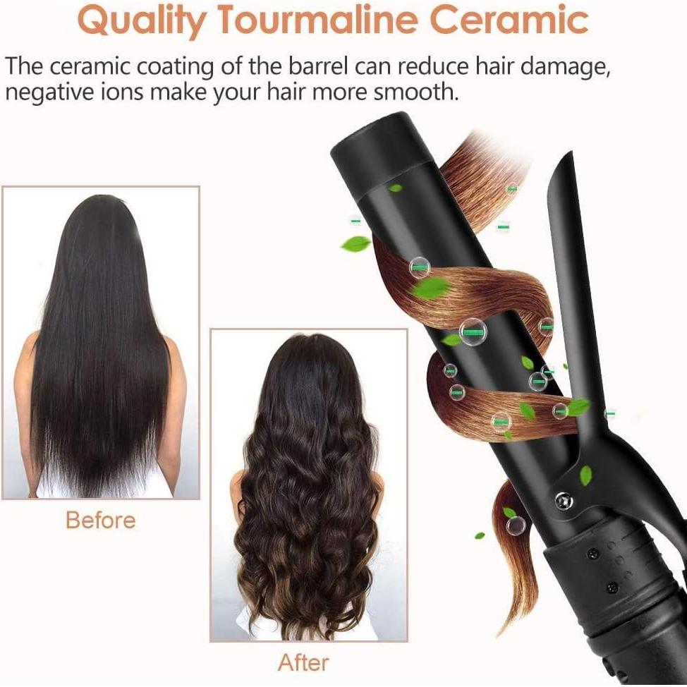 Plancha de Rizar 6 en 1 Uvistare con Barriles Cerámicos Intercambiables