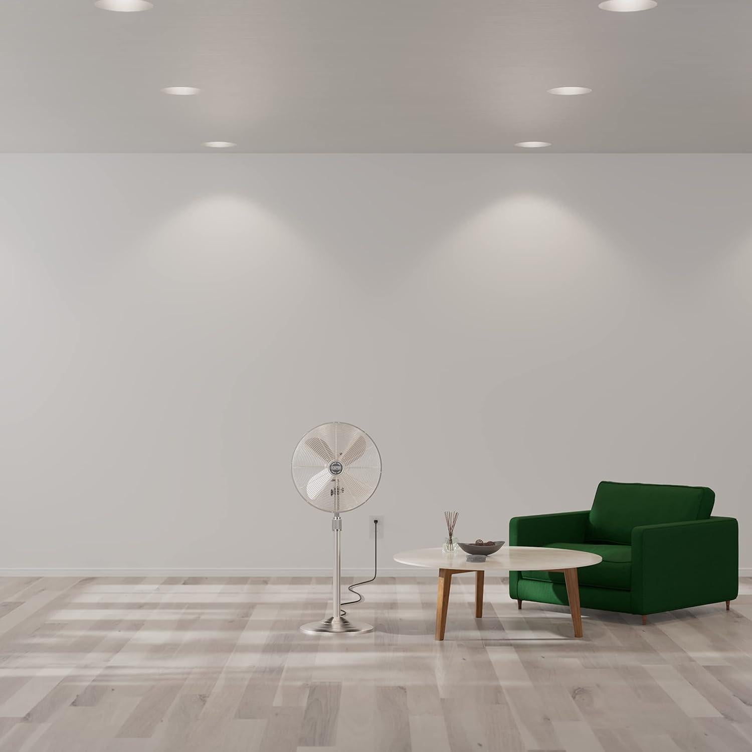 Ventilador de Pie Oscilante Hunter Classic S16 40.64 cm 3 Velocidades