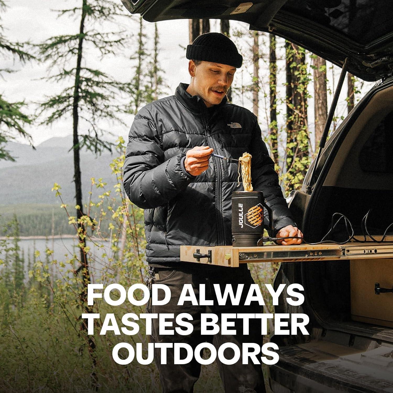 Hervidor Eléctrico STOKE VOLTAICS 500W con Prensa Francesa