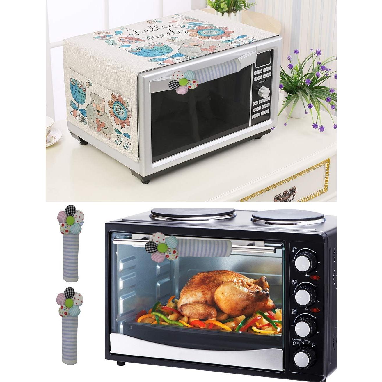 Cubiertas de Manijas para Puertas LSJDEER Pack de 6 Algodón