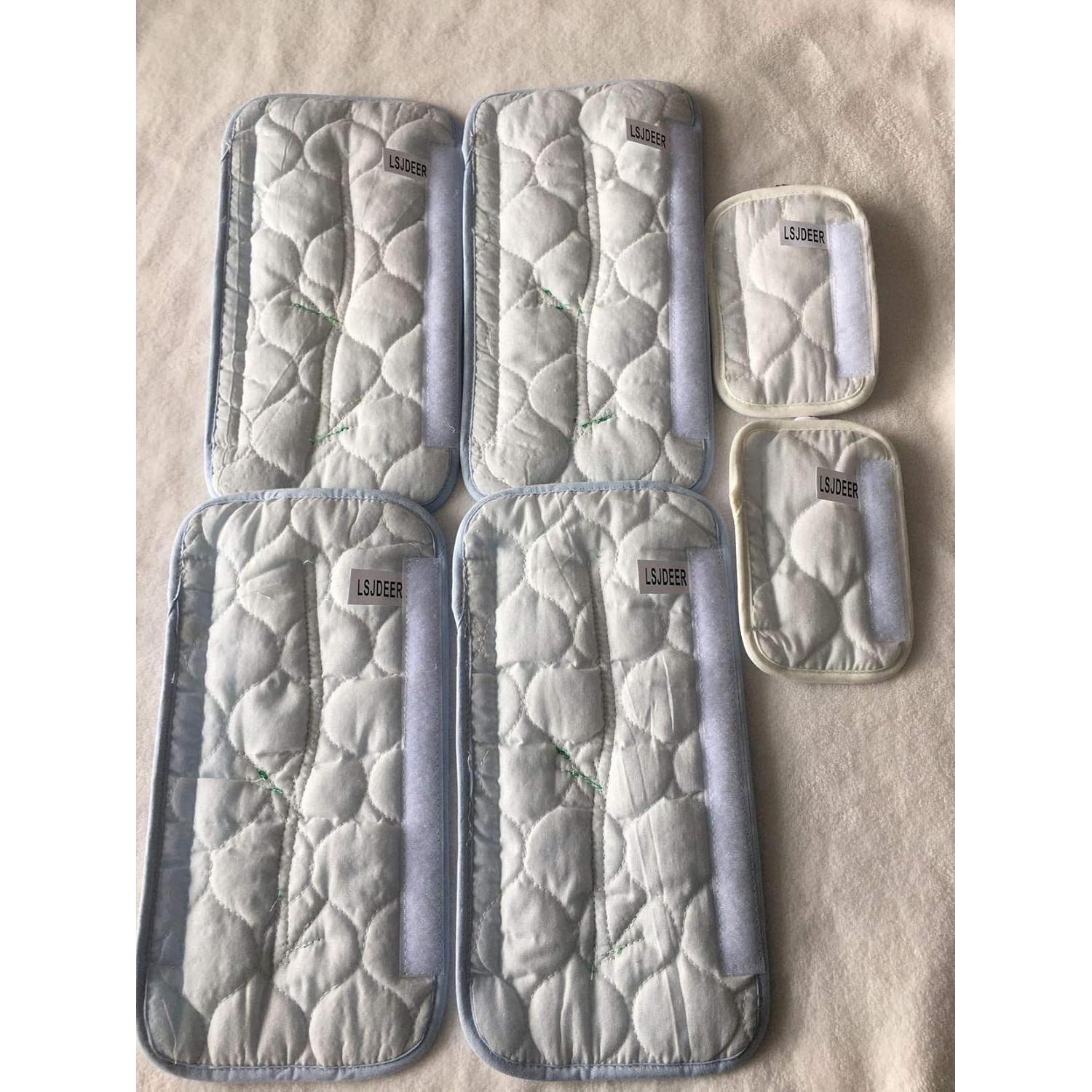 Cubiertas de Manijas para Puertas LSJDEER Pack de 6 Algodón