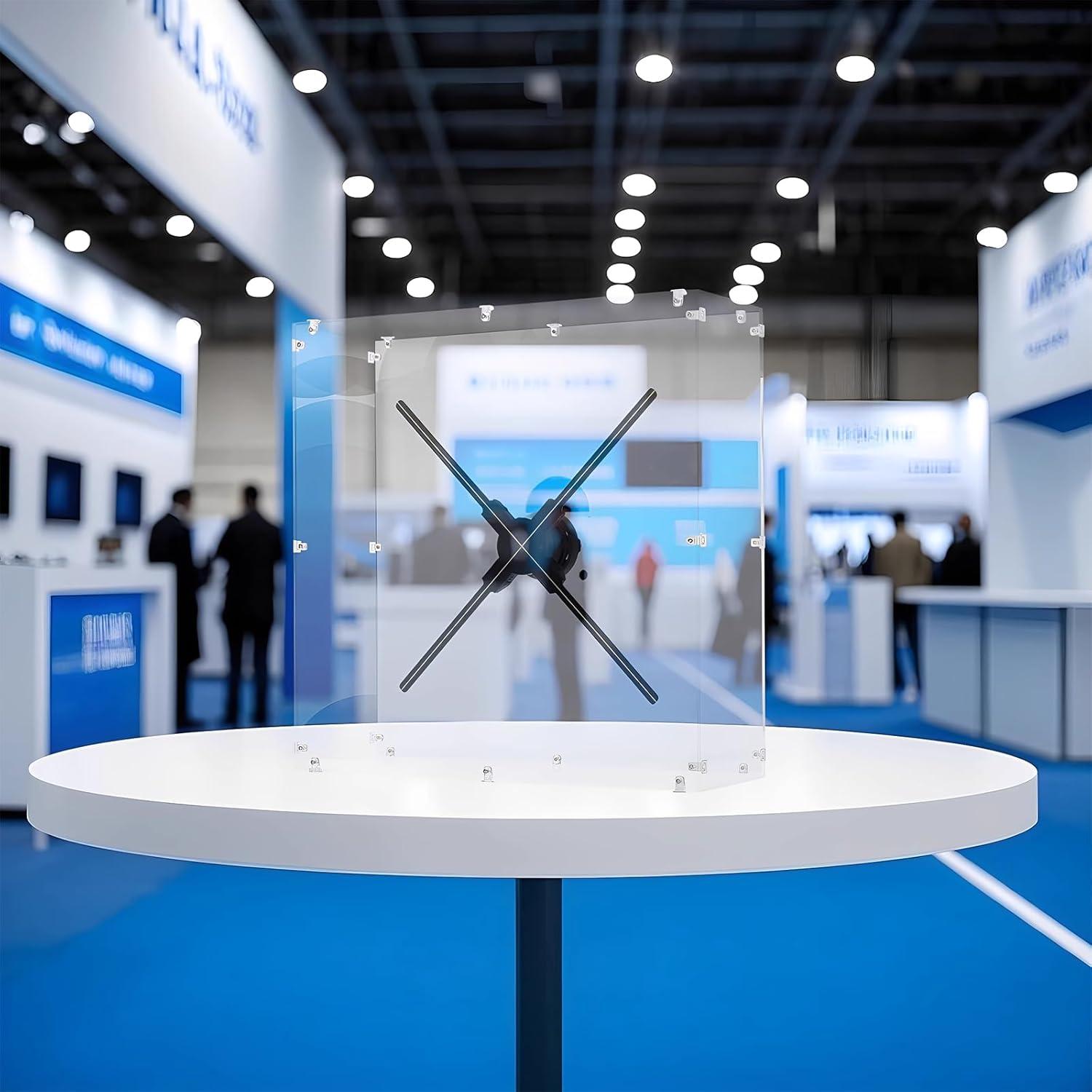 Ventilador Holográfico 3D Missyou 60 cm con Control Remoto y Bluetooth