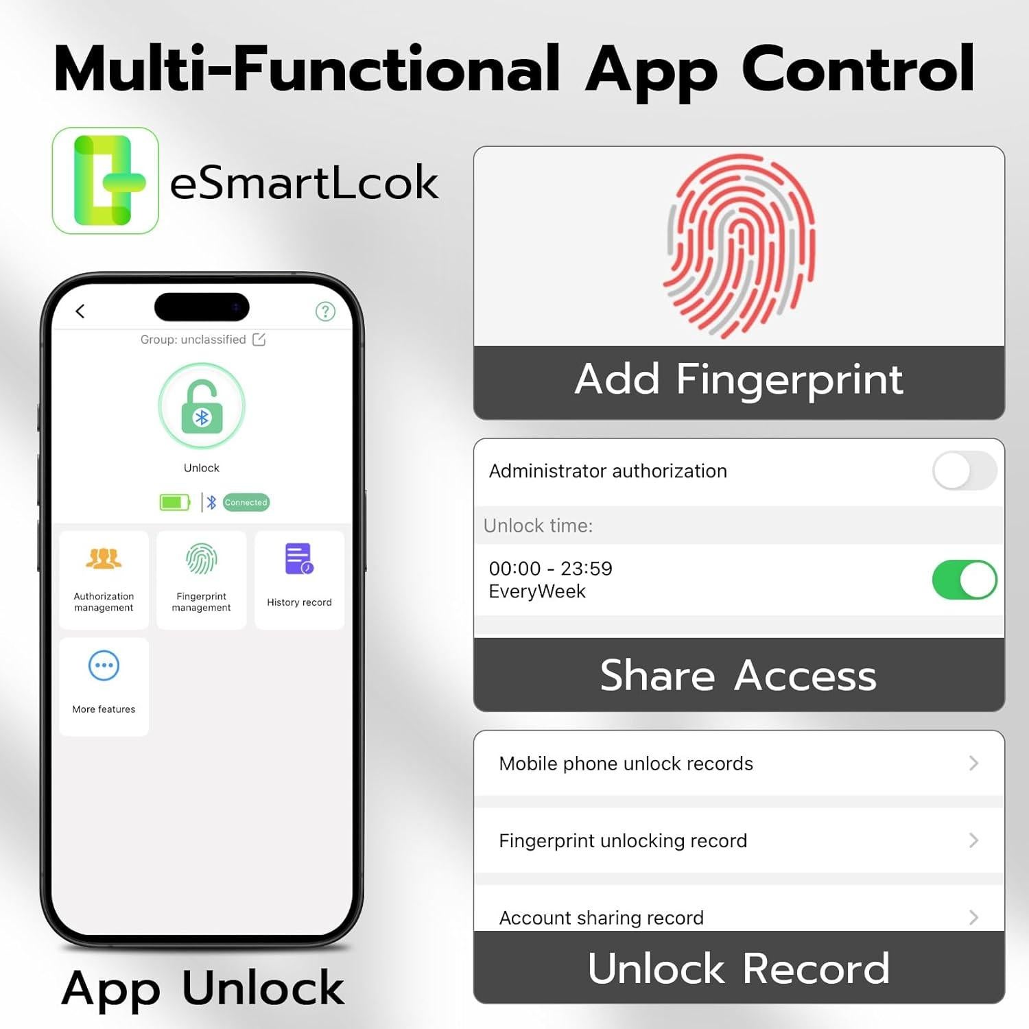 Candado Biométrico Keylesslife P8 Rosa con App y USB