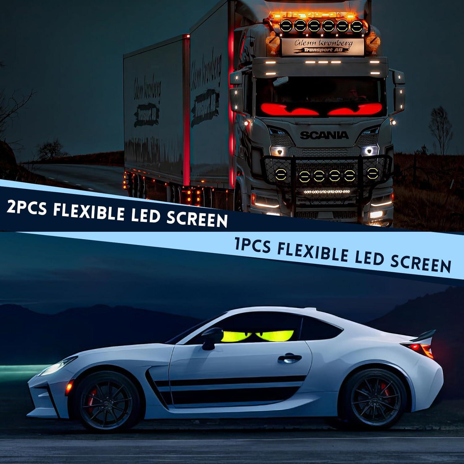 Luces Ojos del Diablo LeadGoods LED 60cm Programables Multicolor