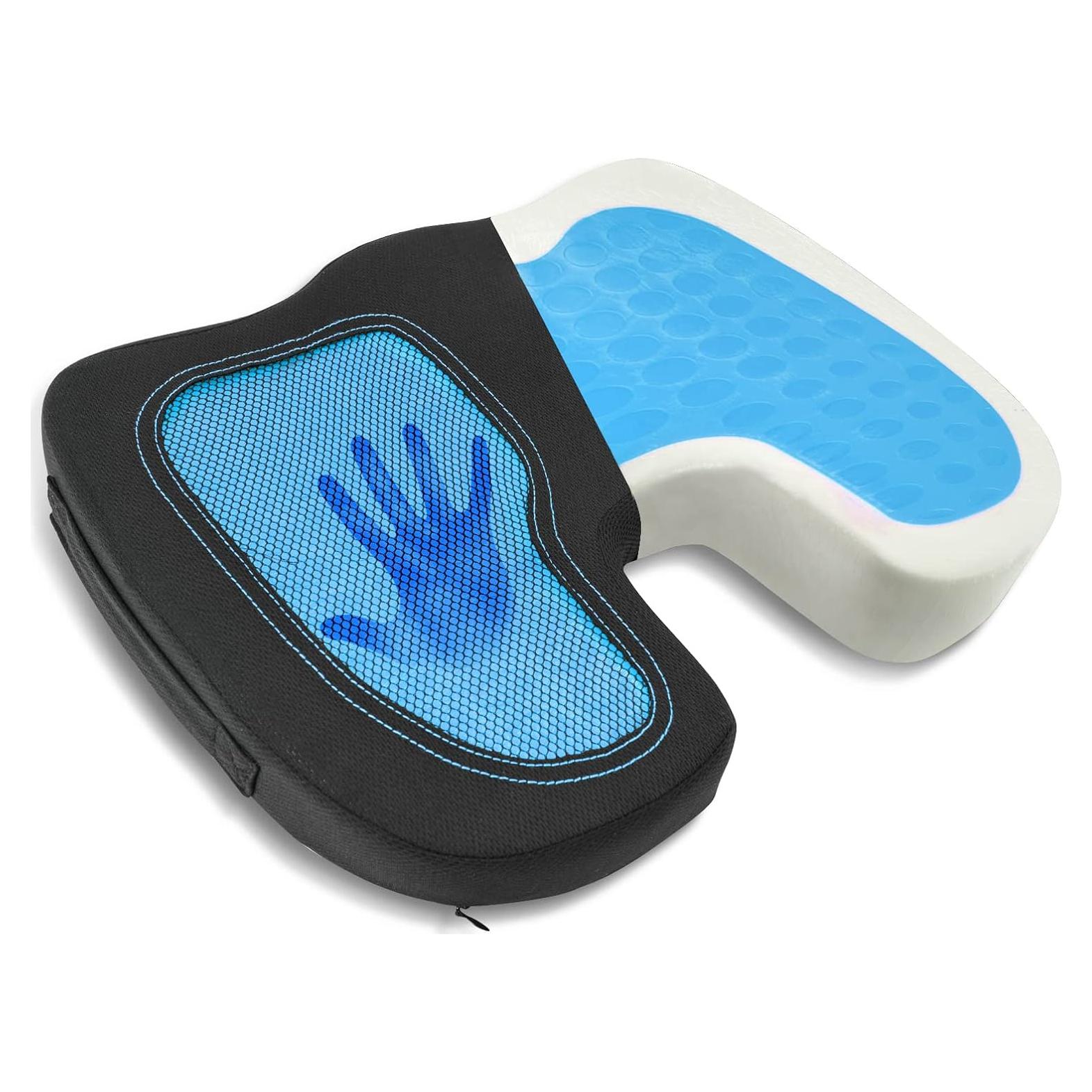 Cojín de Gel y Espuma de Memoria CAR-GRAND para Asientos