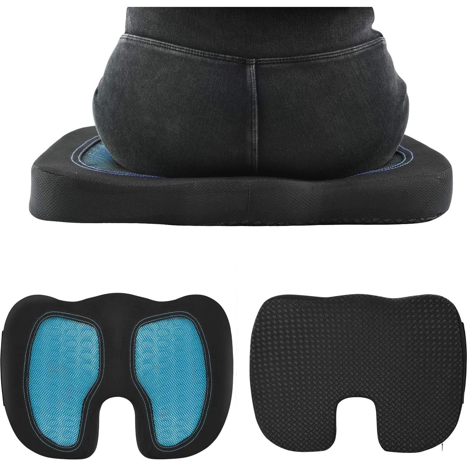 Cojín de Gel y Espuma de Memoria CAR-GRAND para Asientos