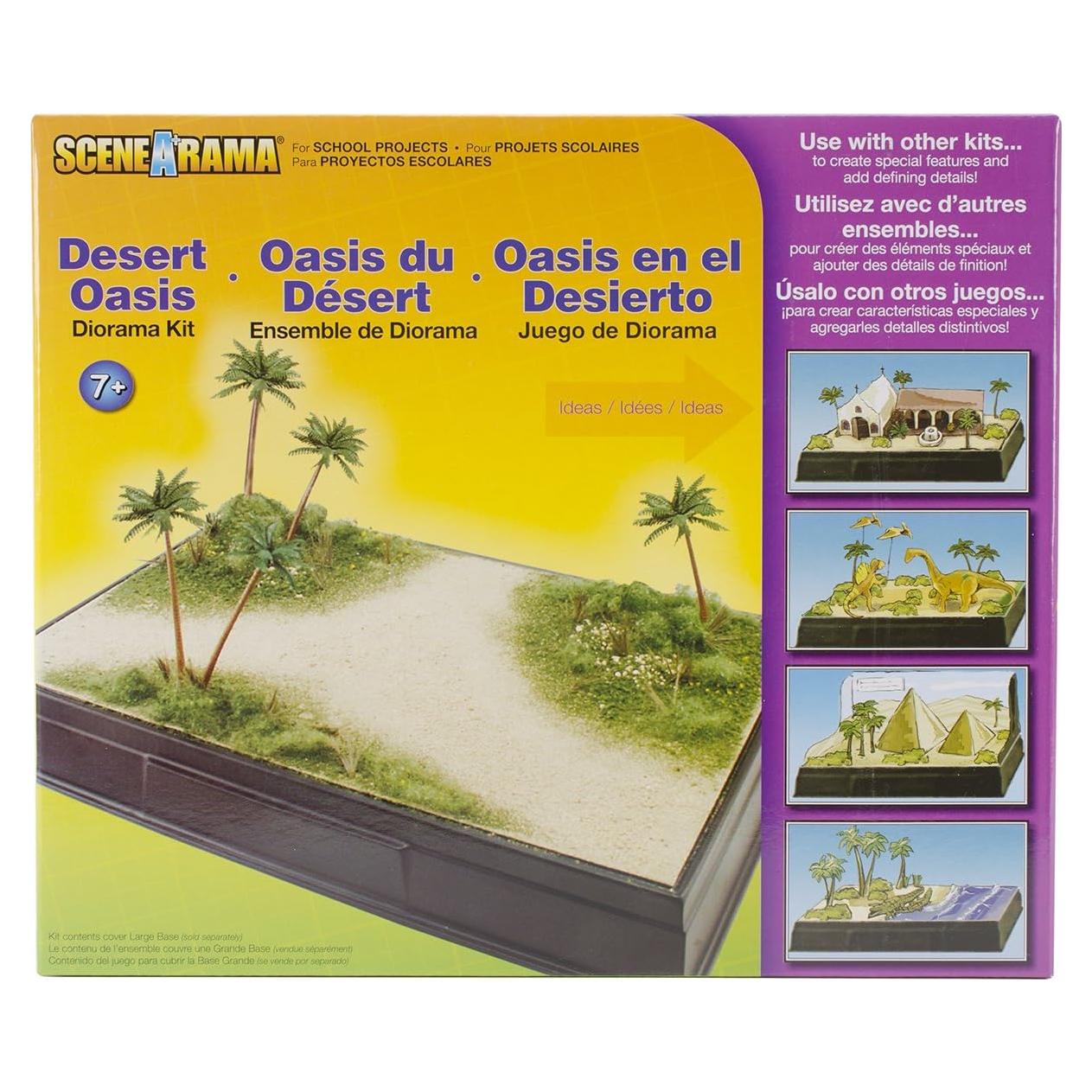 Kit de Diorama Oasis del Desierto Woodland Scenics 10 Piezas