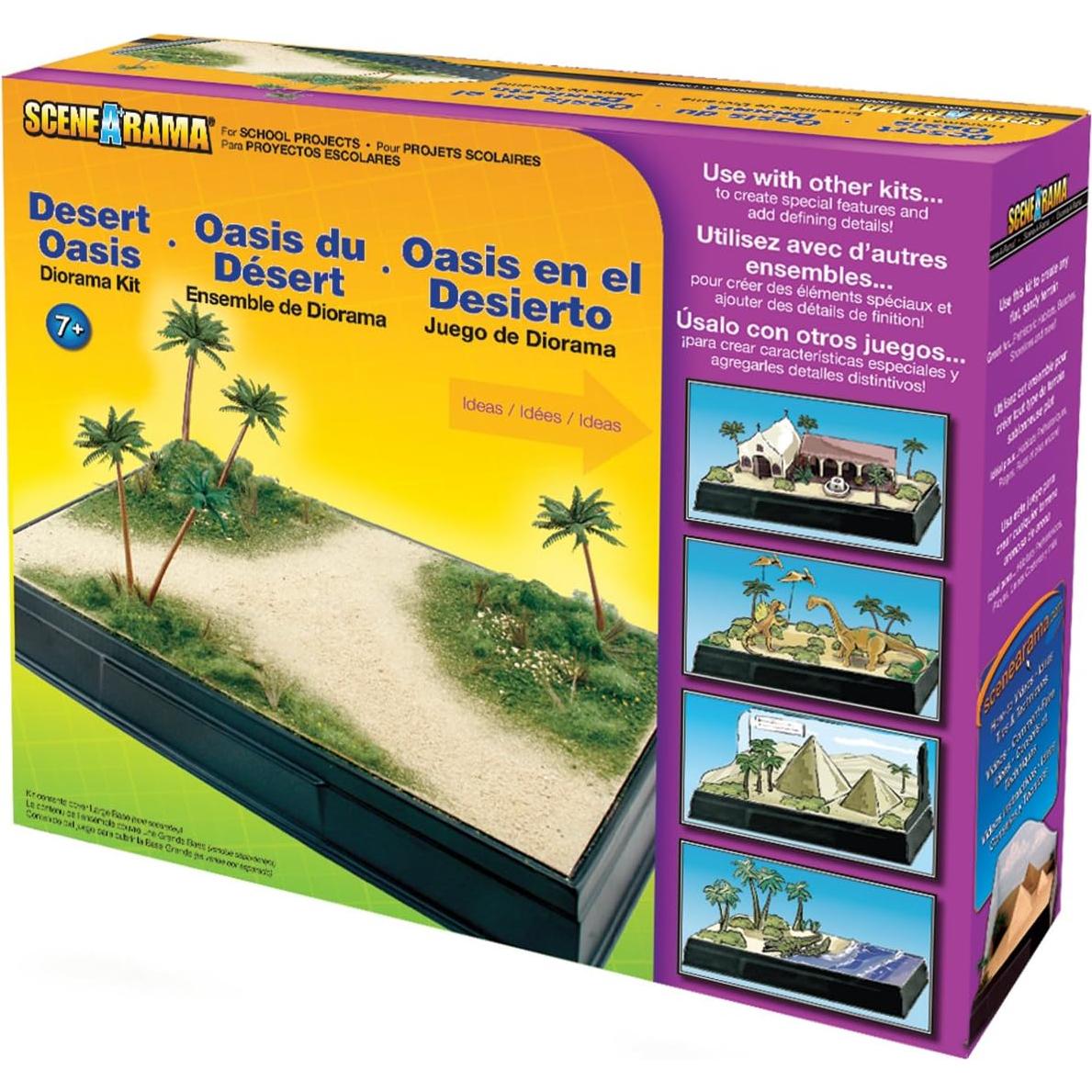 Kit de Diorama Oasis del Desierto Woodland Scenics 10 Piezas