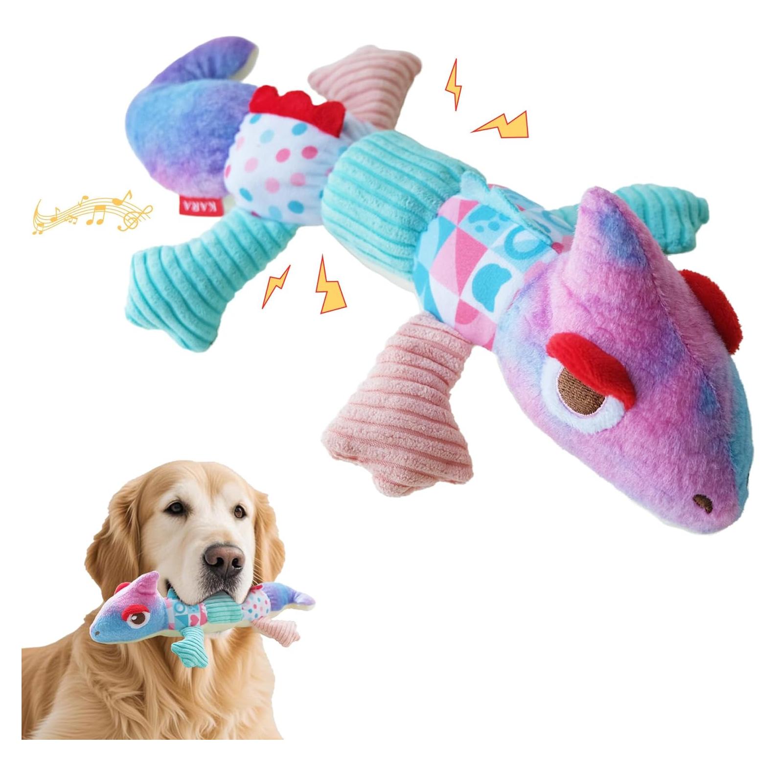 Juguete para Perros Squeaky DSUMD Camaleón 31.75cm