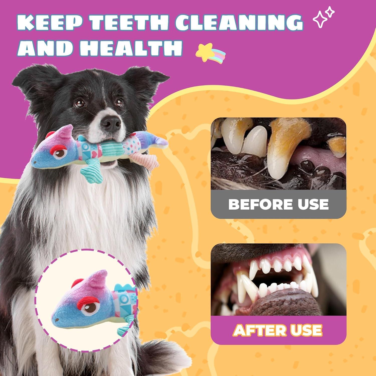 Juguete para Perros Squeaky DSUMD Camaleón 31.75cm