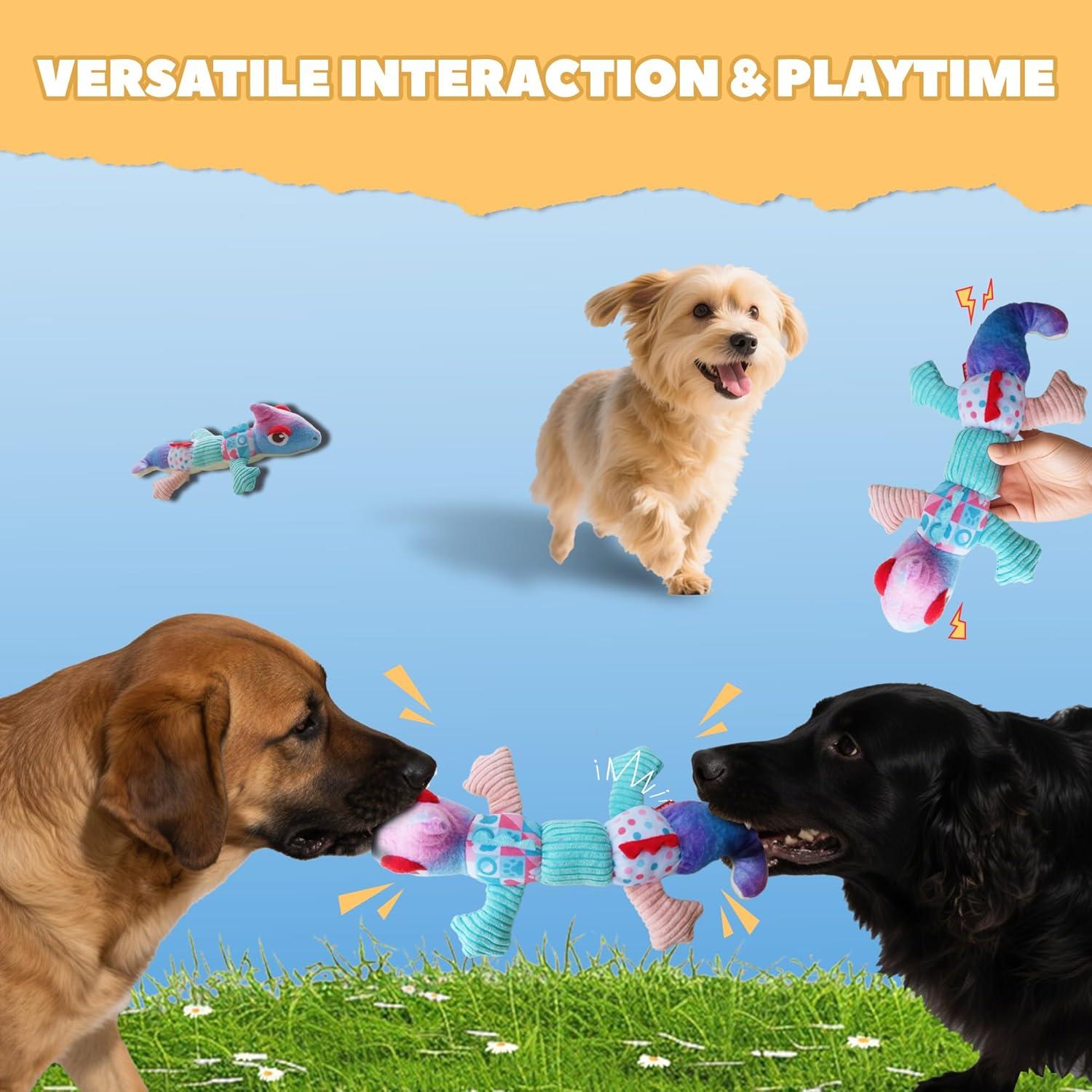 Juguete para Perros Squeaky DSUMD Camaleón 31.75cm