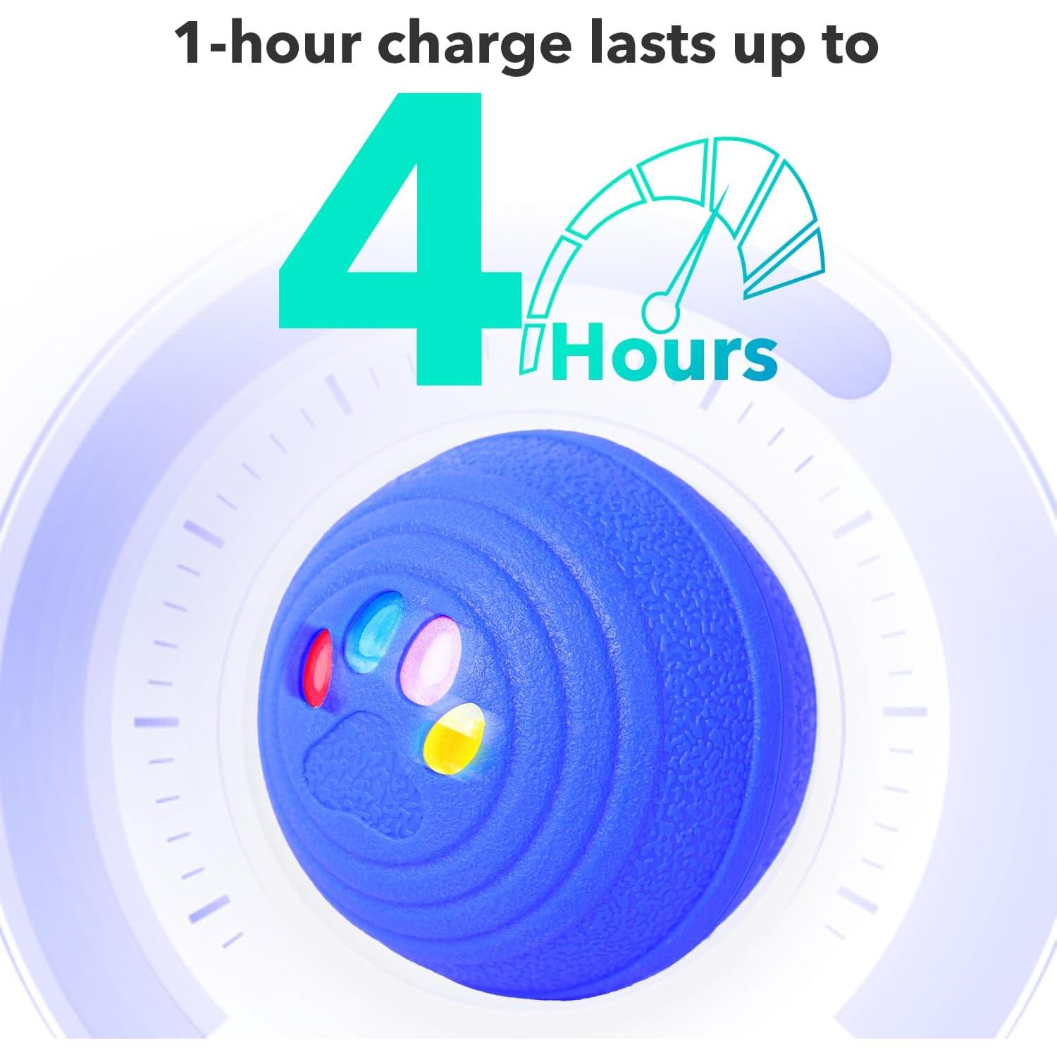 Pelota Interactiva para Perros Shenzhen - 4 Modos, 6.48cm